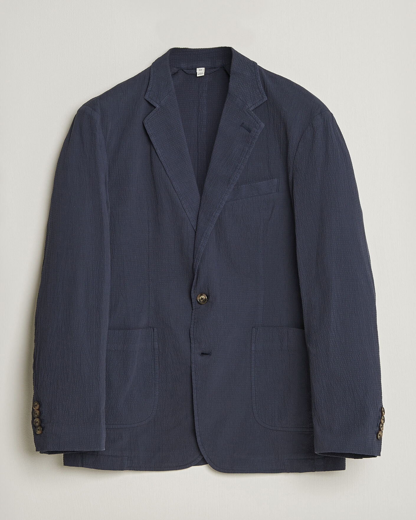 Herre | Blazere & jakker | Gant | Garment Dyed Seersucker Blazer Evening Blue