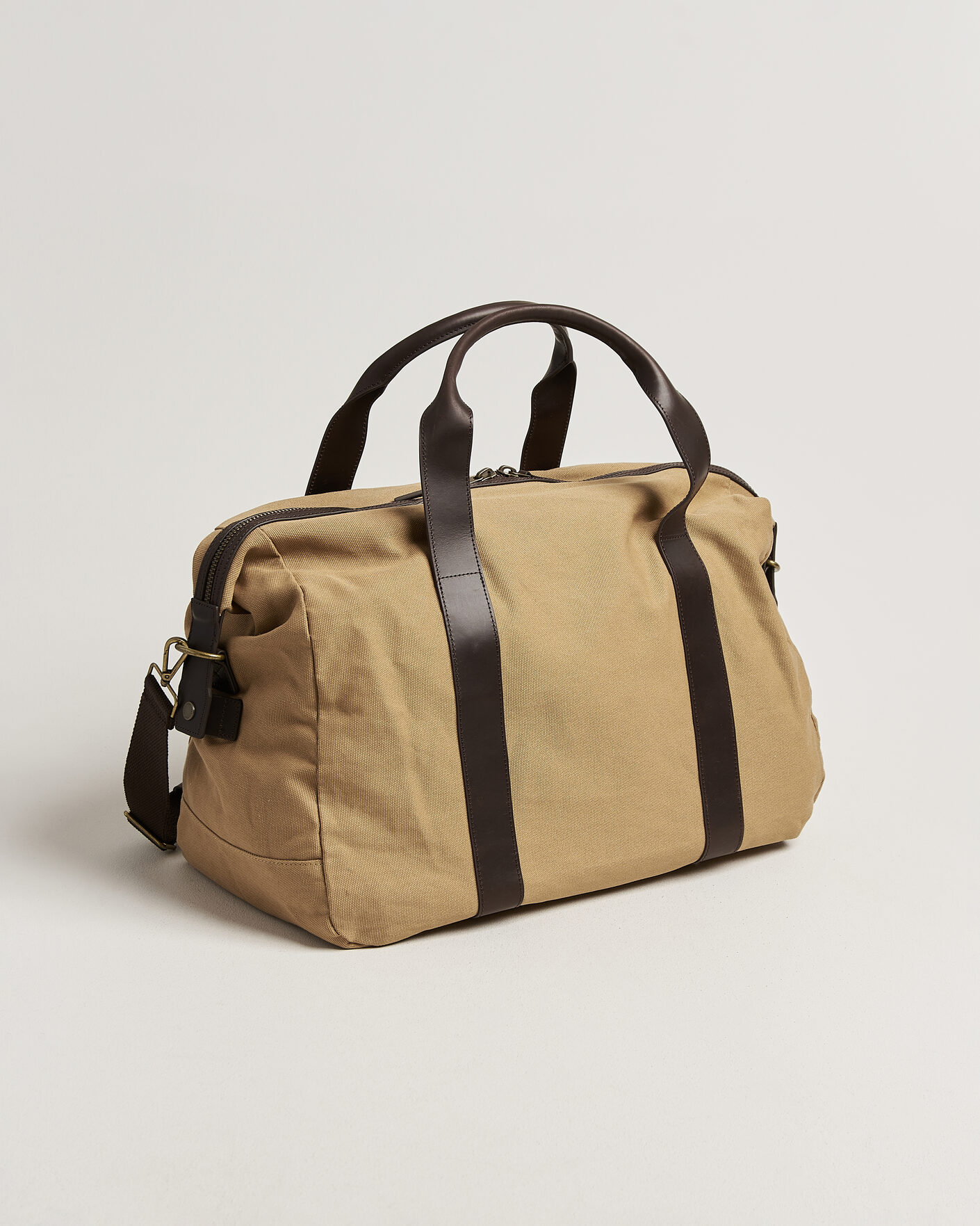 Herre | Tasker | Gant | Washed Canvas Duffle Bag Warm Khaki