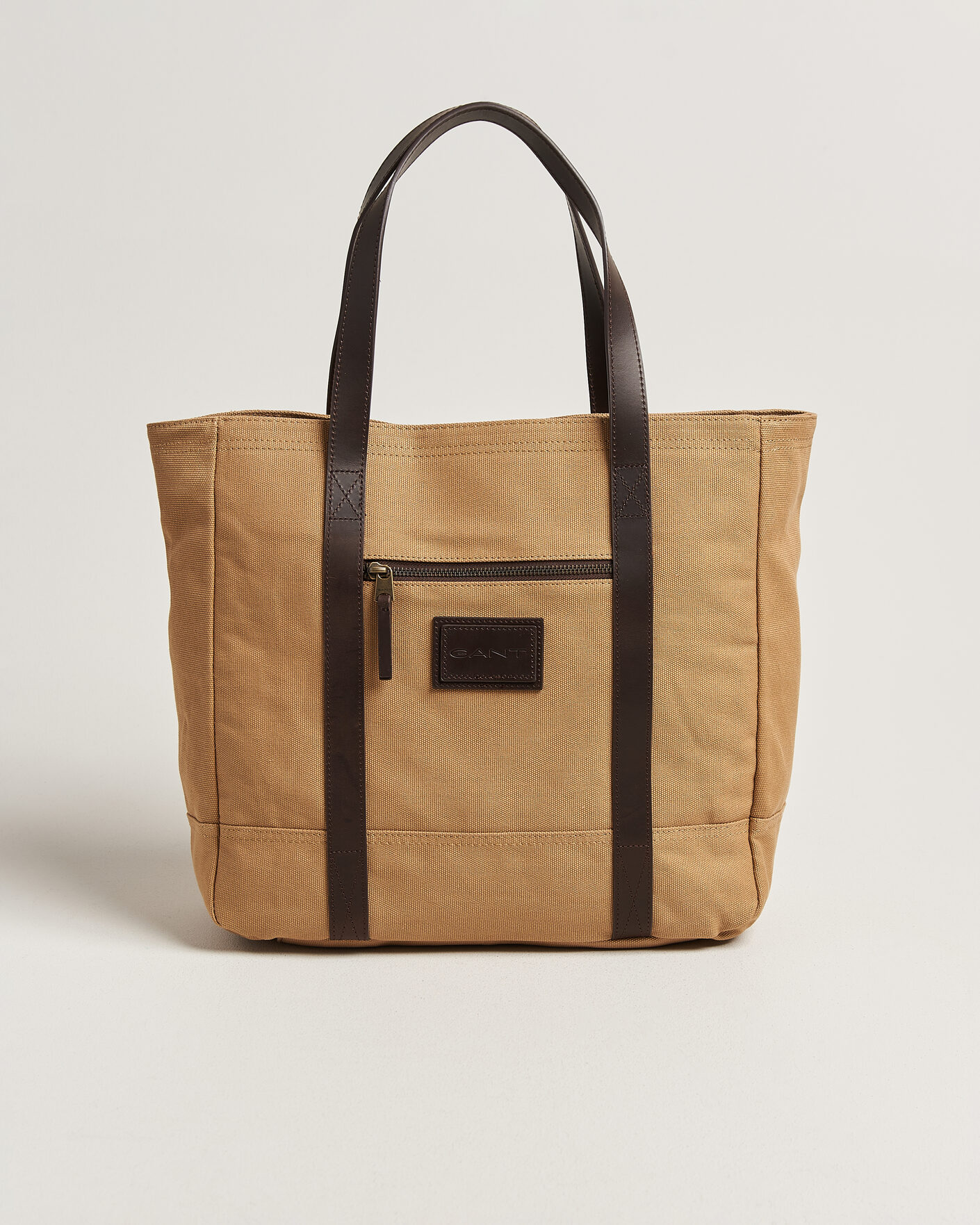 Herre | Tasker | GANT | Washed Canvas Tote Bag Warm Khaki