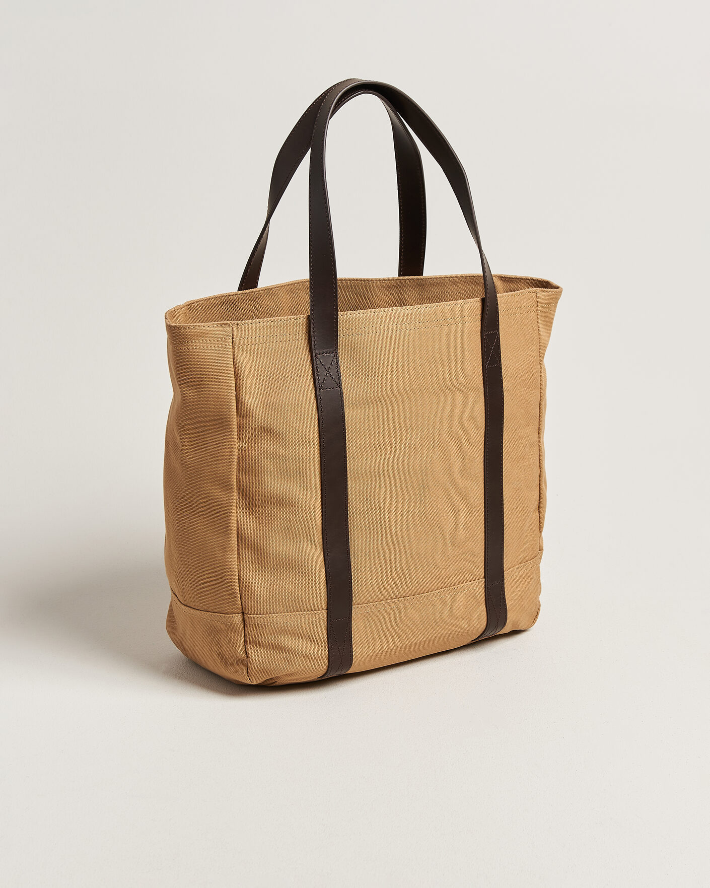 Herre | Tasker | GANT | Washed Canvas Tote Bag Warm Khaki
