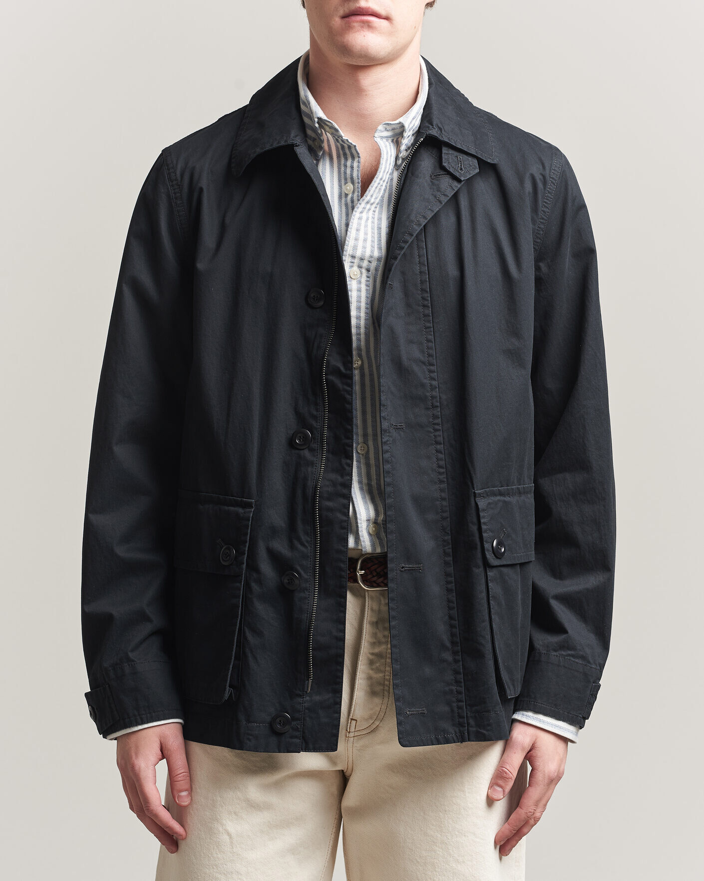 Herre | Jakker | Gant | Cotton Decker Jacket Black