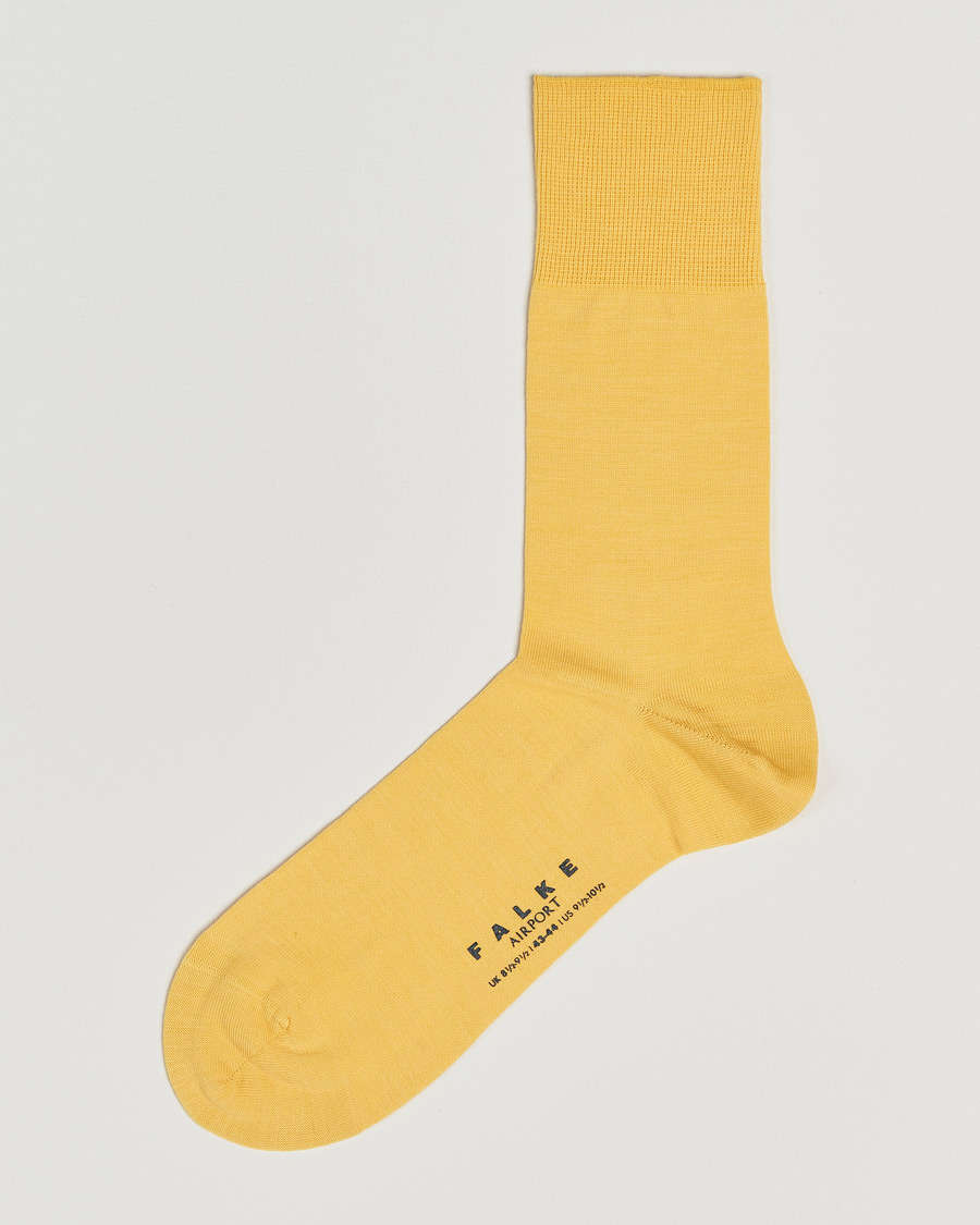 Herre | Undertøj | Falke | Airport Socks Banana Yellow