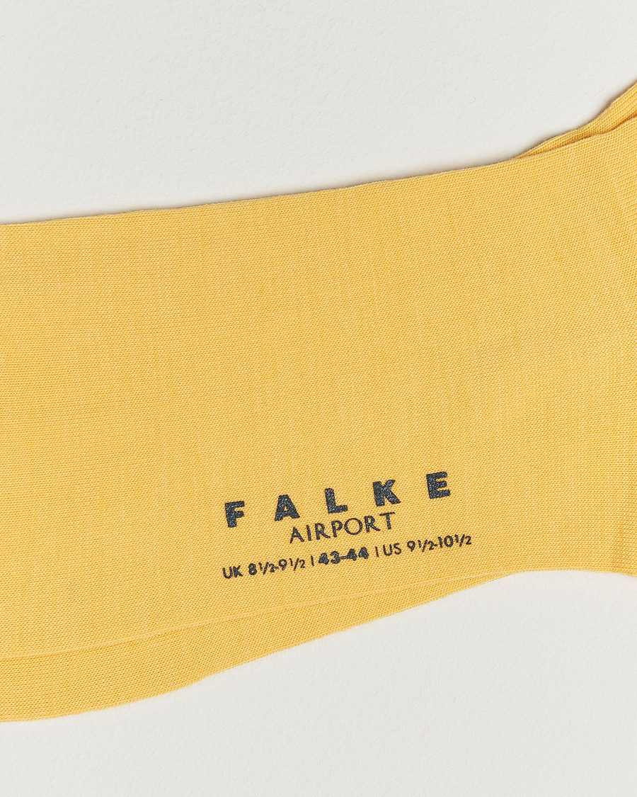 Herre | Undertøj | Falke | Airport Socks Banana Yellow