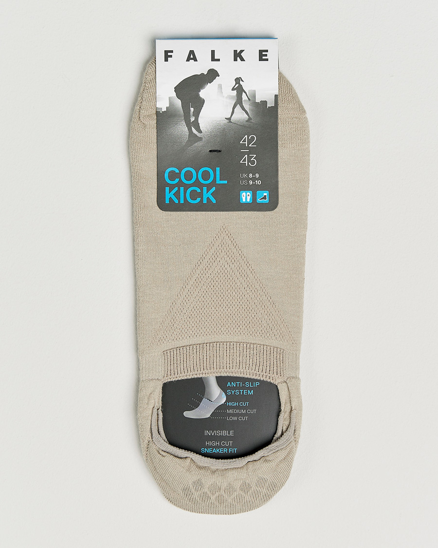 Herre | Undertøj | Falke | Cool Kick Invisible Socks Beige