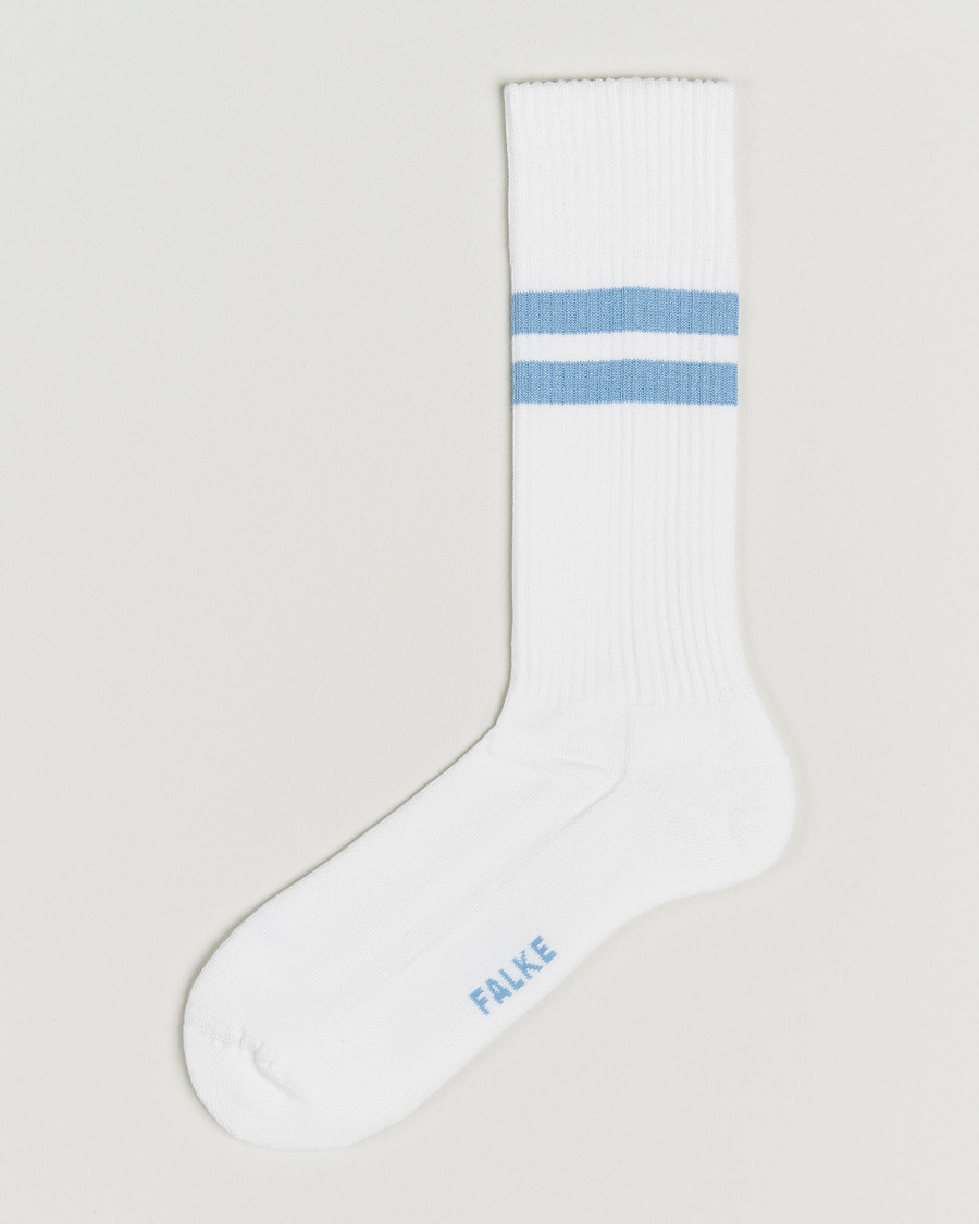 Herre | Undertøj | Falke | Dynamic Tennis Sock White/Blue