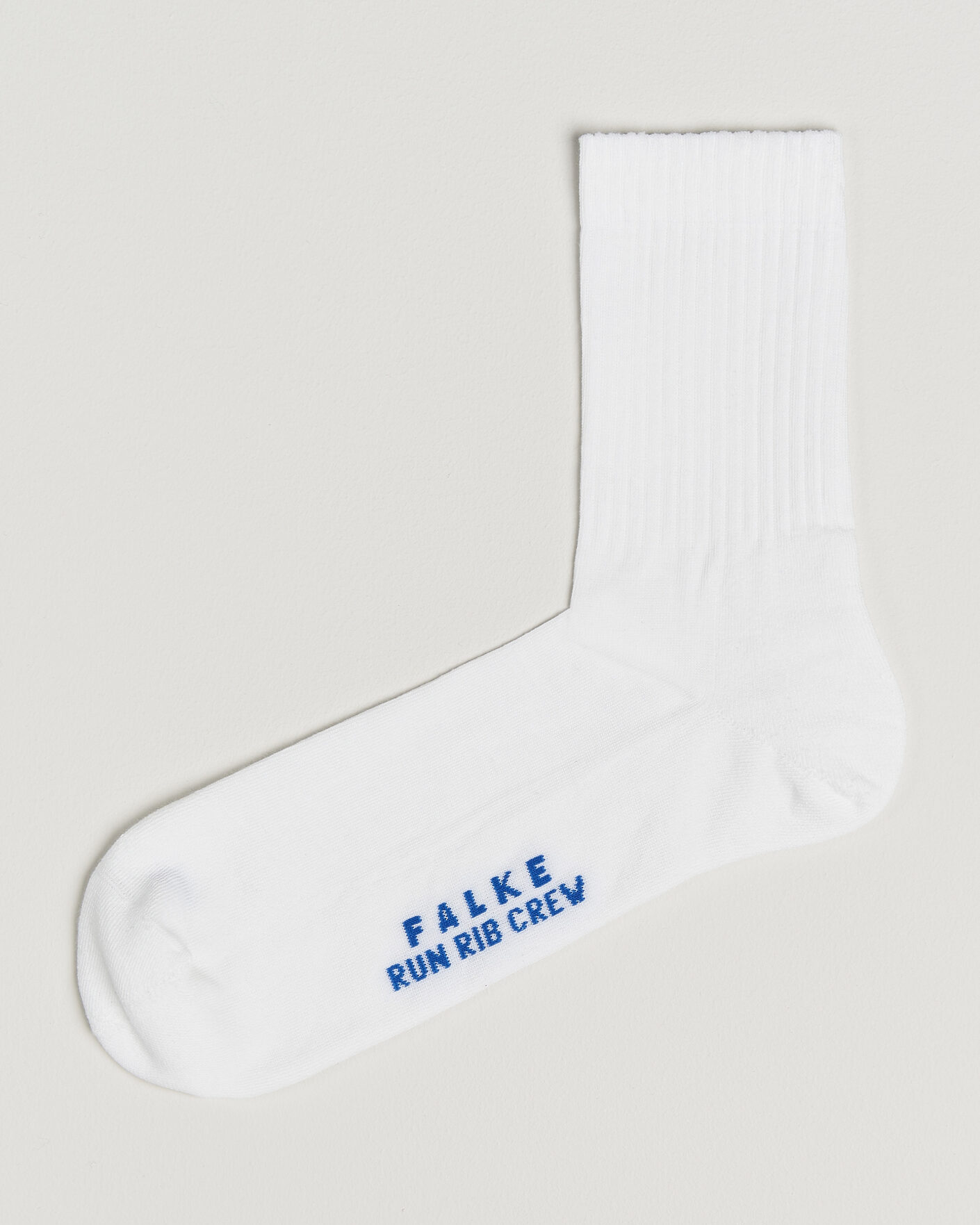 Herre | Undertøj | Falke | Run Rib Crew Sock White