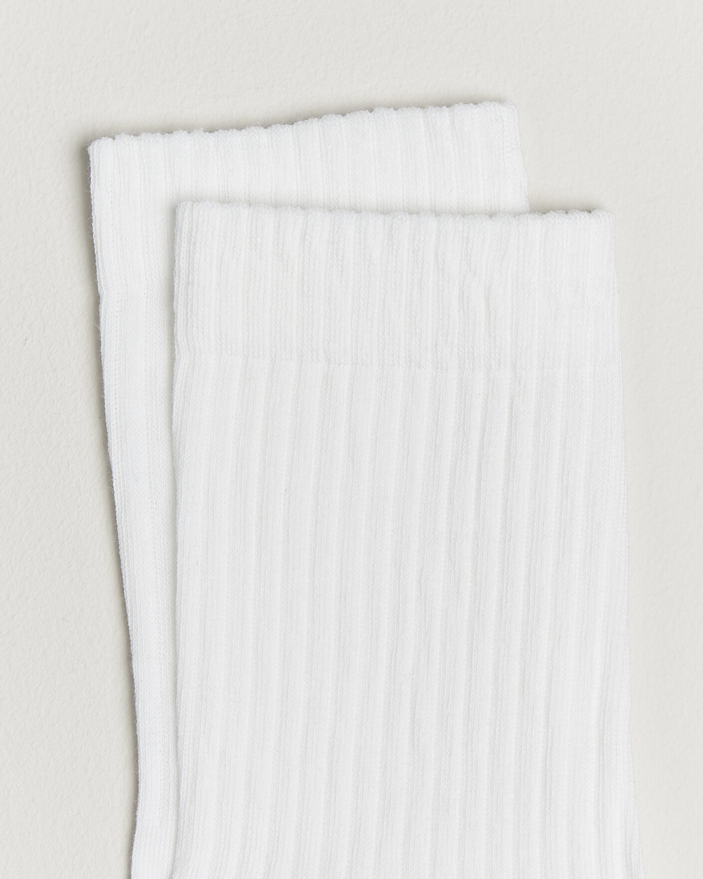 Herre | Undertøj | Falke | Run Rib Crew Sock White