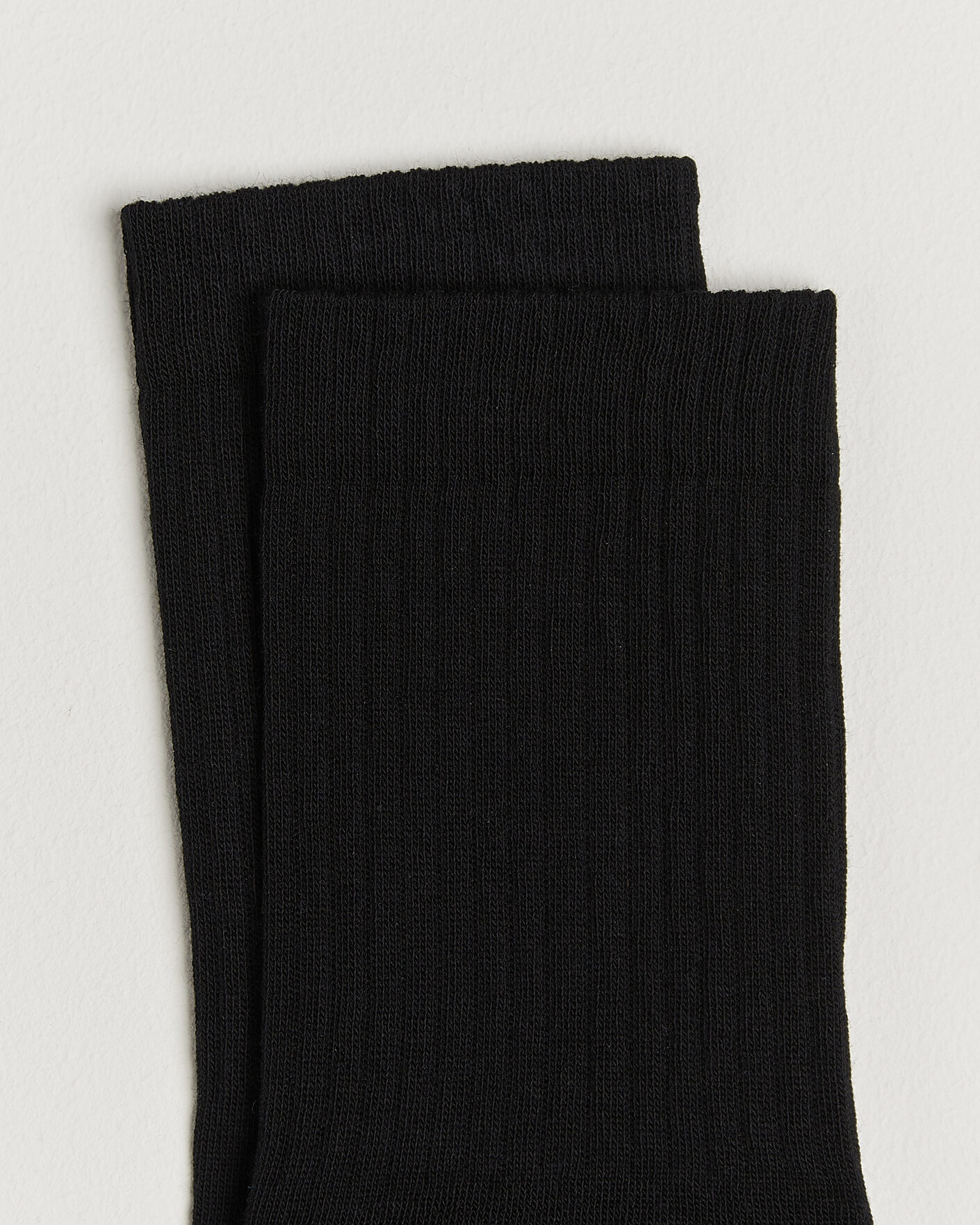 Herre | Undertøj | Falke | Run Rib Crew Sock Black