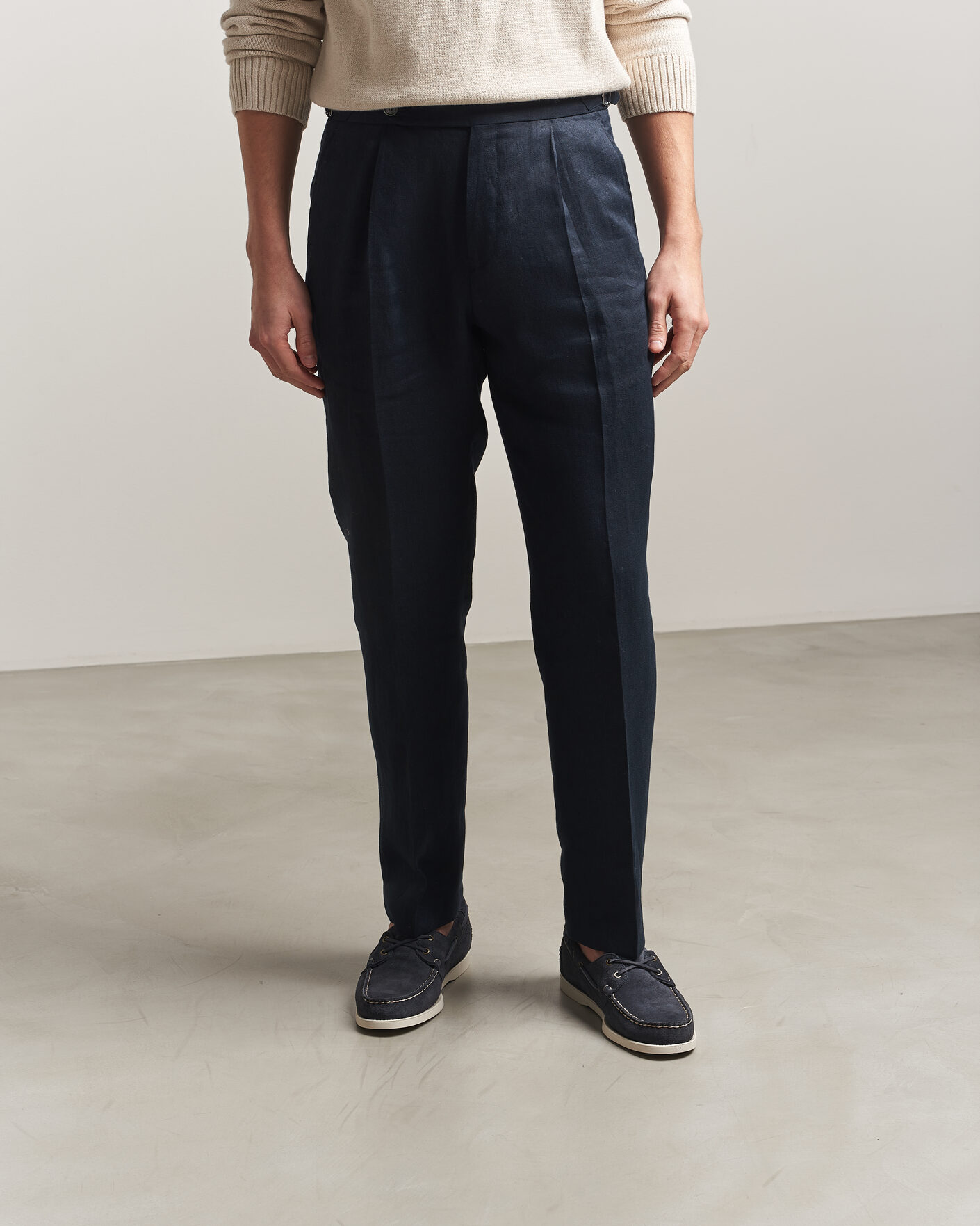 Herre | Sejlersko | Sebago | Docksides Suede Boat Shoe Blue Navy