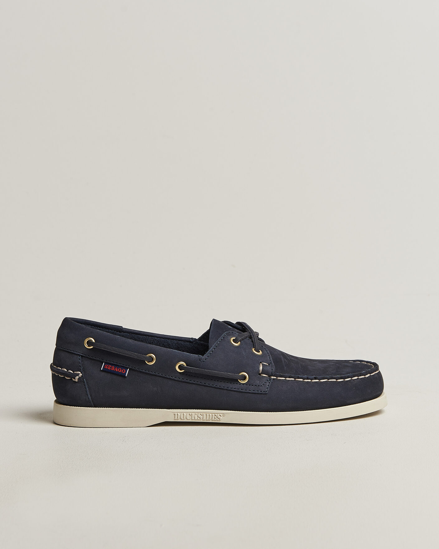 Herre | Sejlersko | Sebago | Docksides Portland Nubuck Boat Shoe Blue Navy