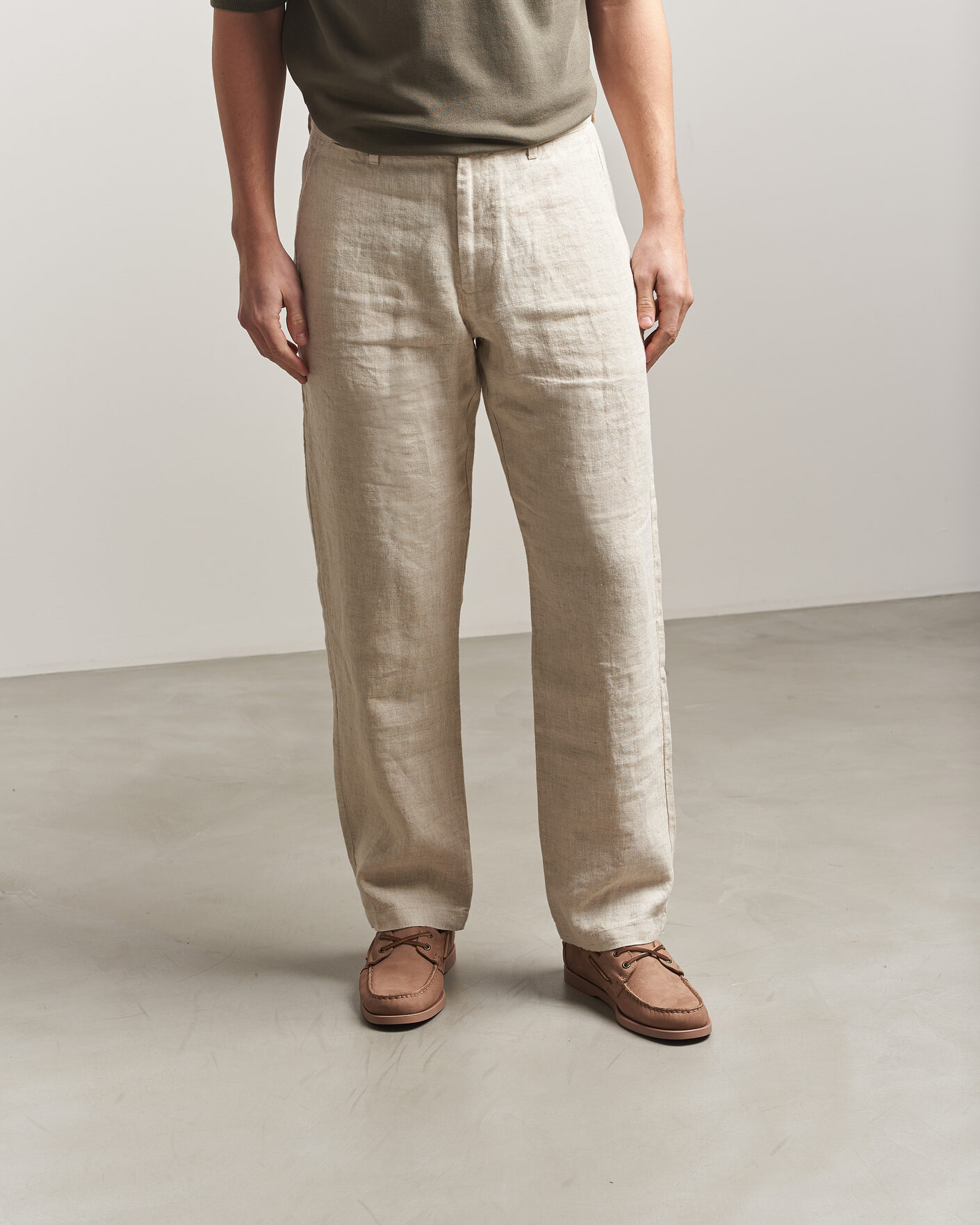 Herre | Sejlersko | Sebago | Docksides Portland Nubuck Boat Shoe Beige Taupe