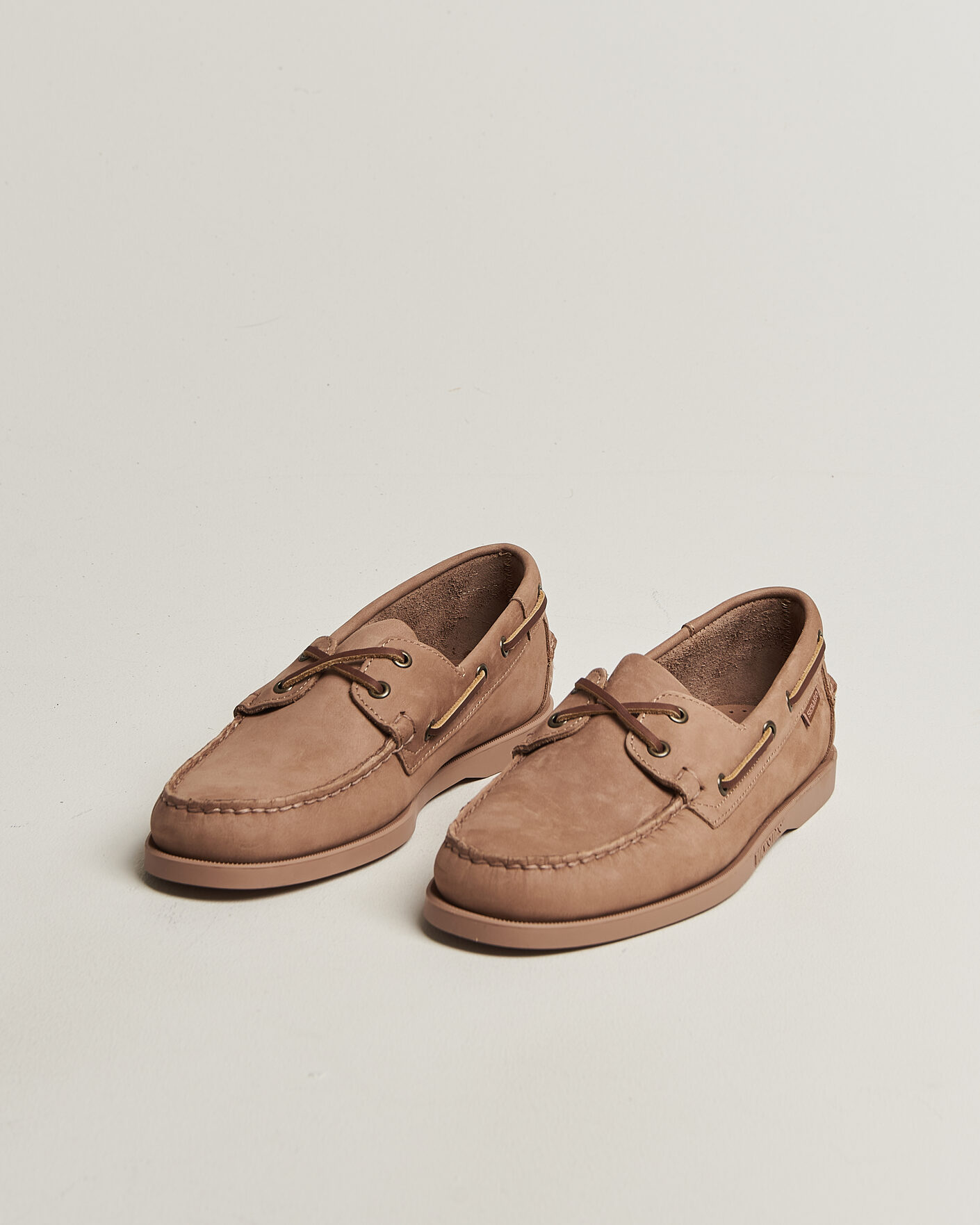 Herre | Sejlersko | Sebago | Docksides Portland Nubuck Boat Shoe Beige Taupe