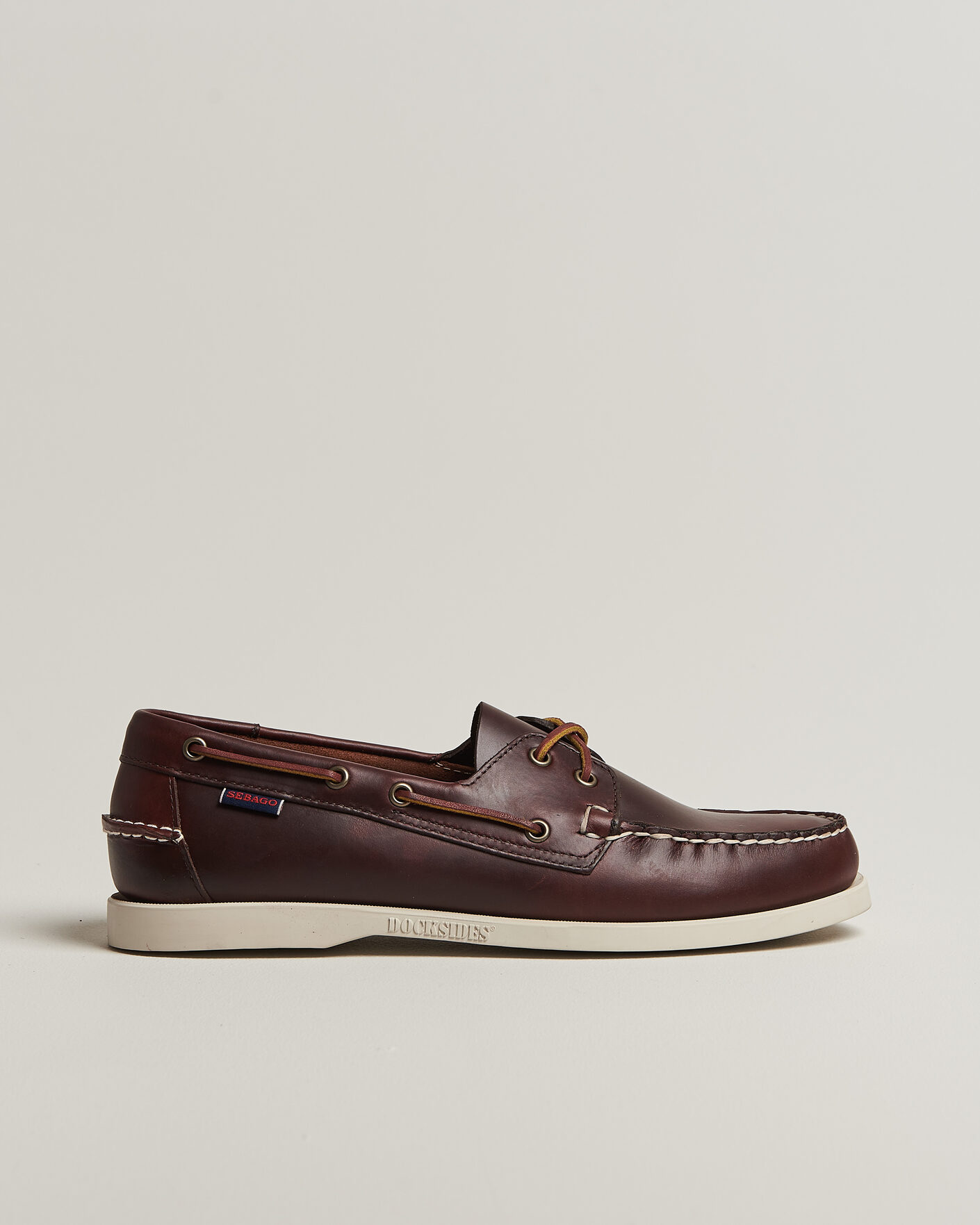 Herre | Sejlersko | Sebago | Docksides Portland Waxed Boat Shoe Dark Brown