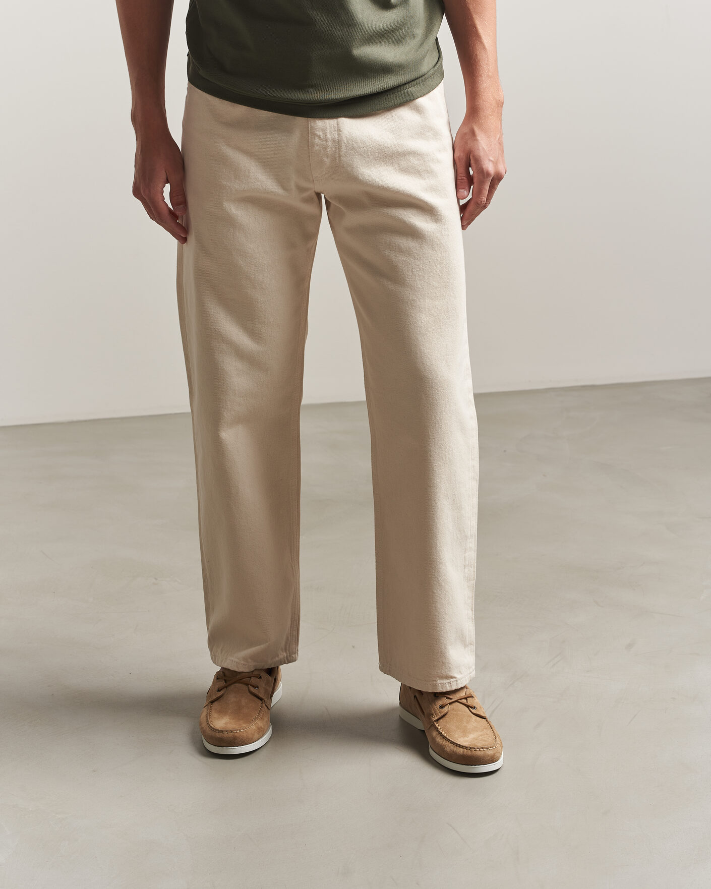 Herre | Sejlersko | Paraboot | Barth Boat Shoe Beige Suede