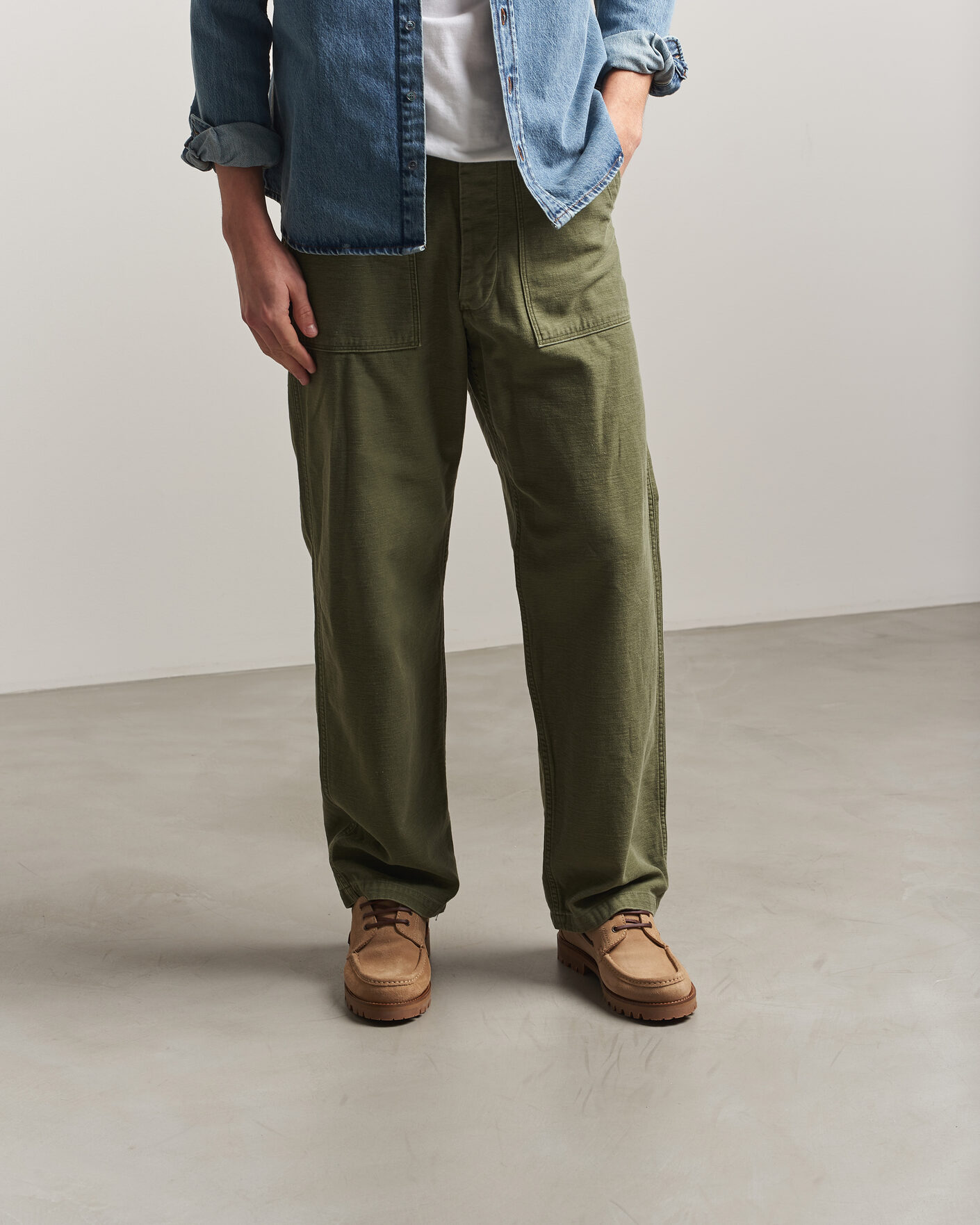 Herre | Derbys | Paraboot | Briac Moc Toe Derby Sand Suede