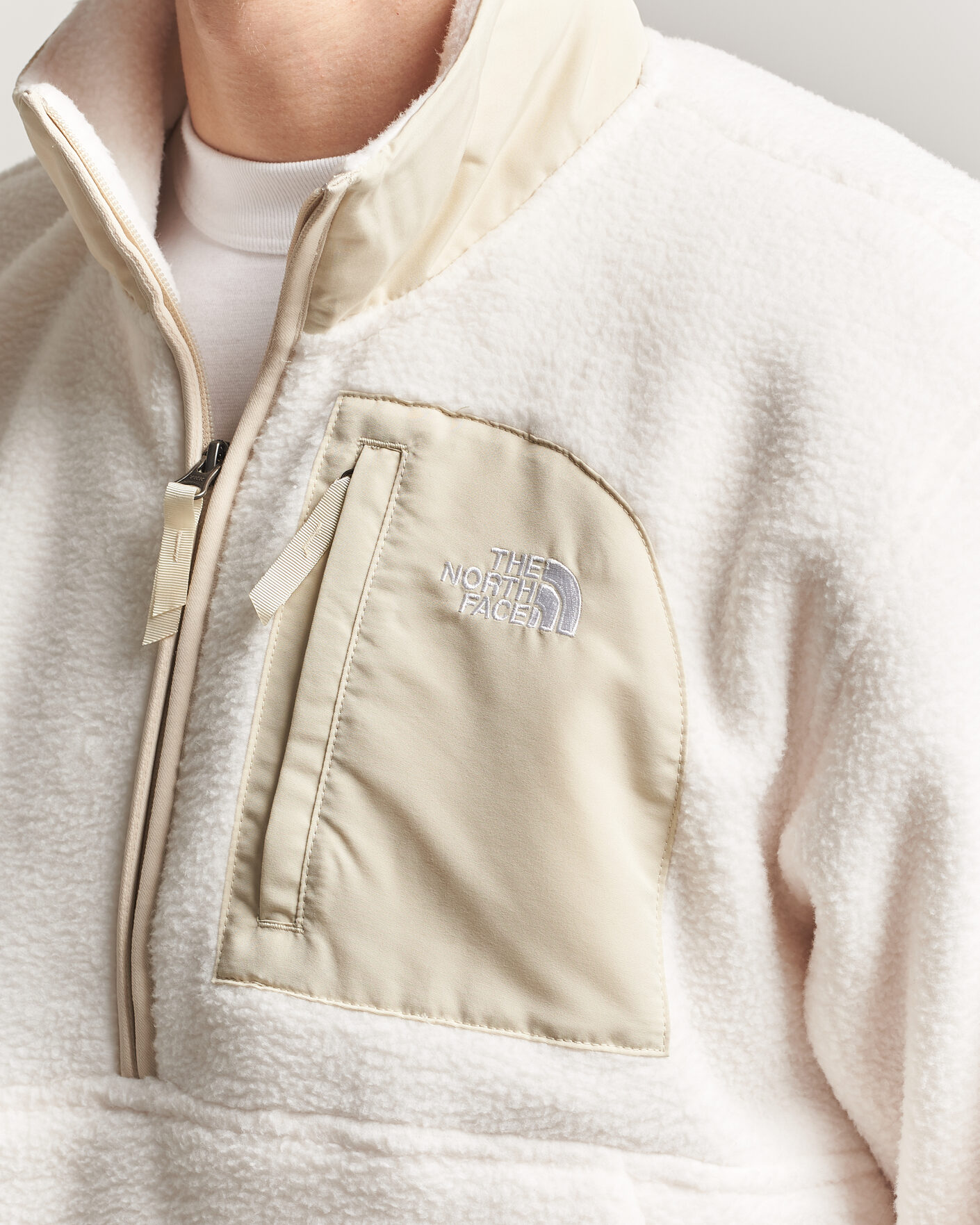 Herre | Trøjer | The North Face | Yumiori Fleece Half Zip White Dune