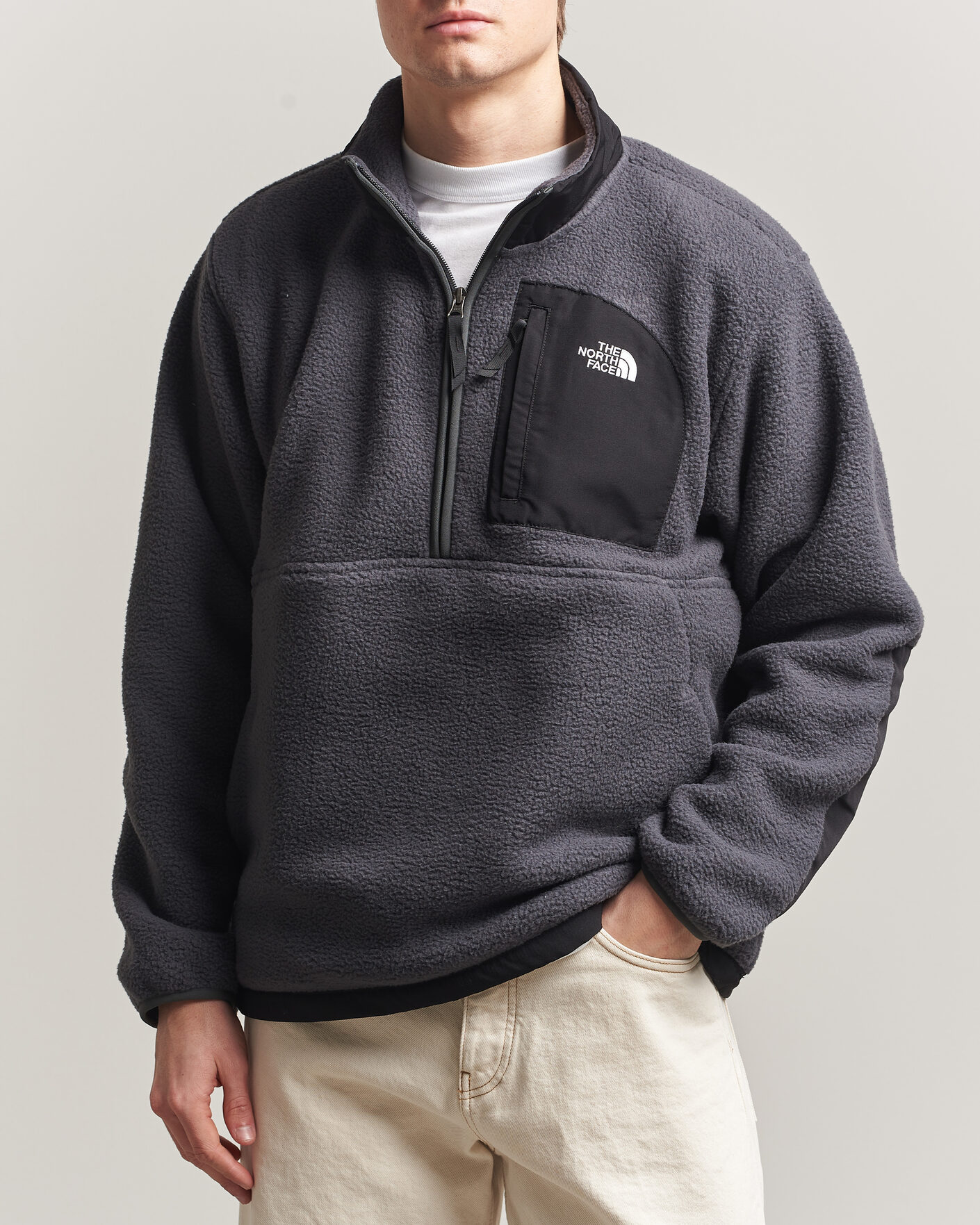 Herre | Trøjer | The North Face | Yumiori Fleece Half Zip Asphalt Grey