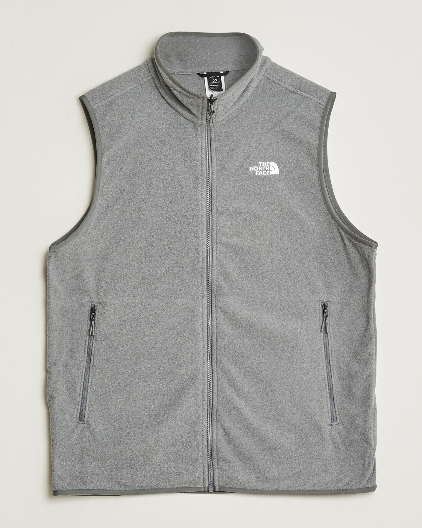Herre | Trøjer | The North Face | Glacier Fleece Vest Grey