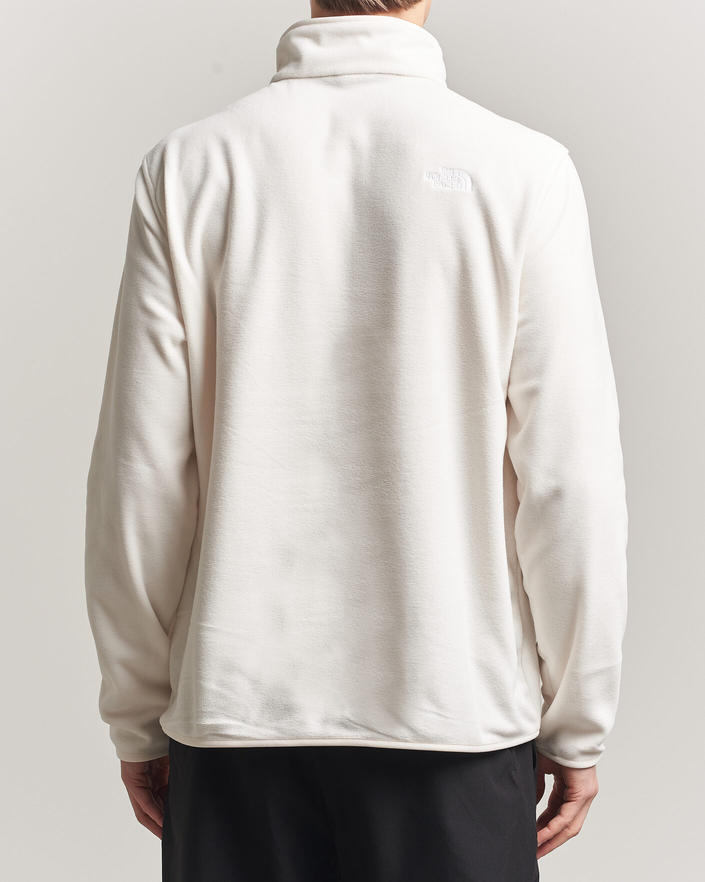 Herre | Trøjer | The North Face | Glacier 1/4 Zip Fleece White Dune