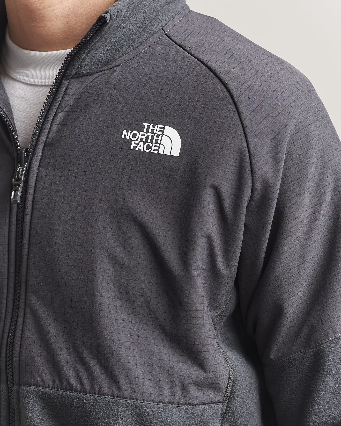 Herre | Trøjer | The North Face | Glacier Hybrid Fleece  Black