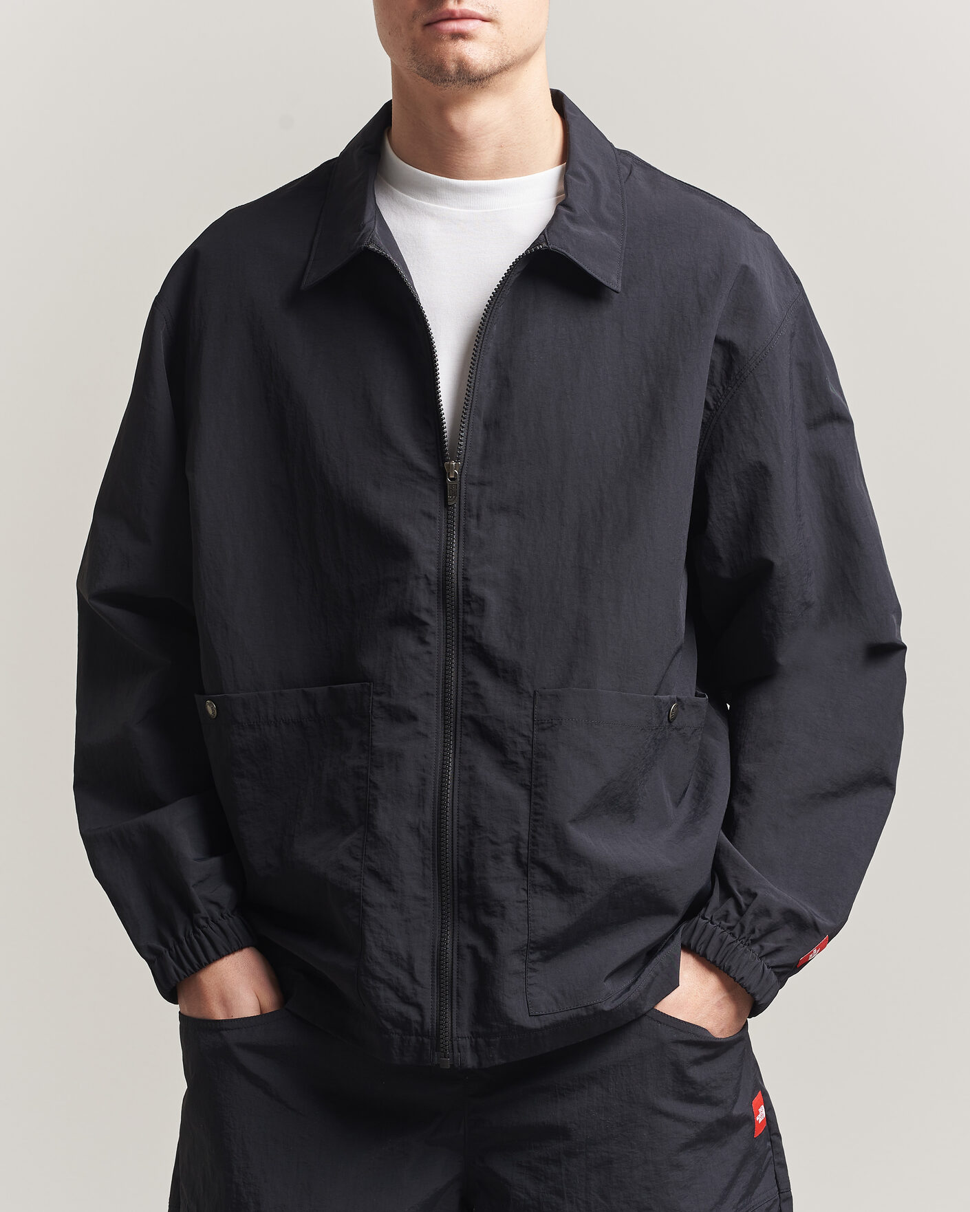 Herre | Jakker | The North Face | Red Box Nylon Shirt Jacket Black