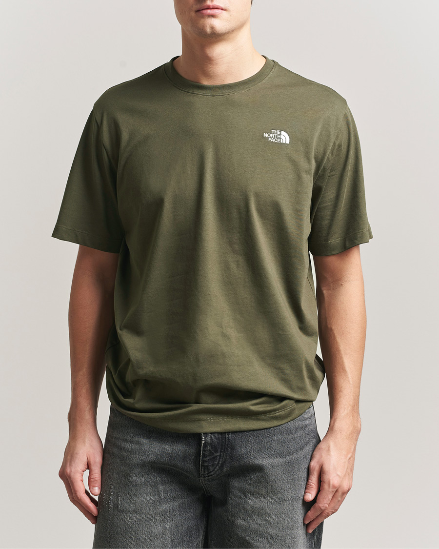 Herre | T-Shirts | The North Face | Evolution Simple Dome T-Shirt New Taupe Green