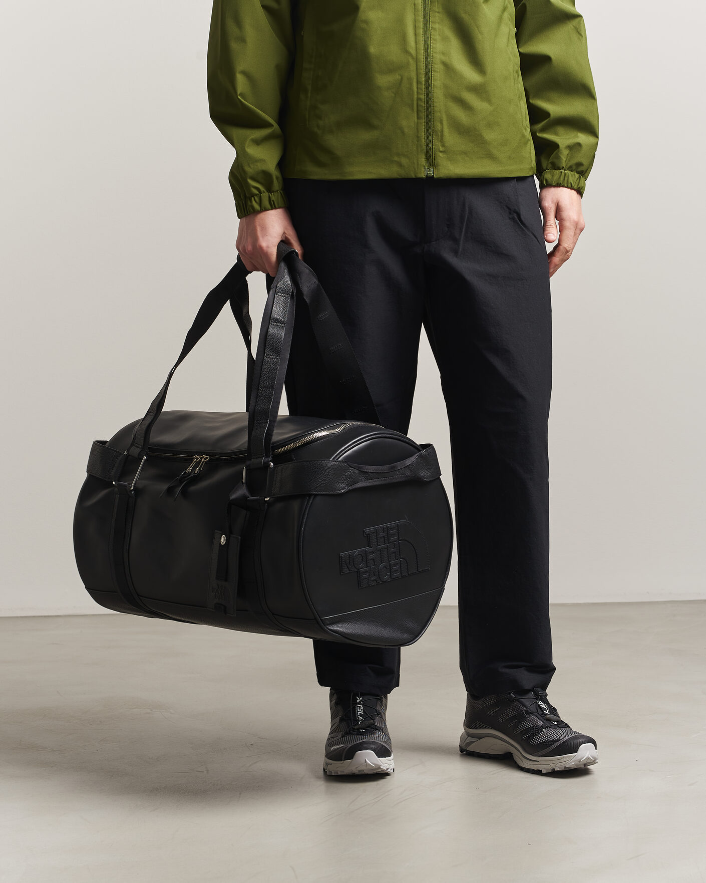 Herre | Tasker | The North Face | Anniversary Base Camp Duffel Leather Black