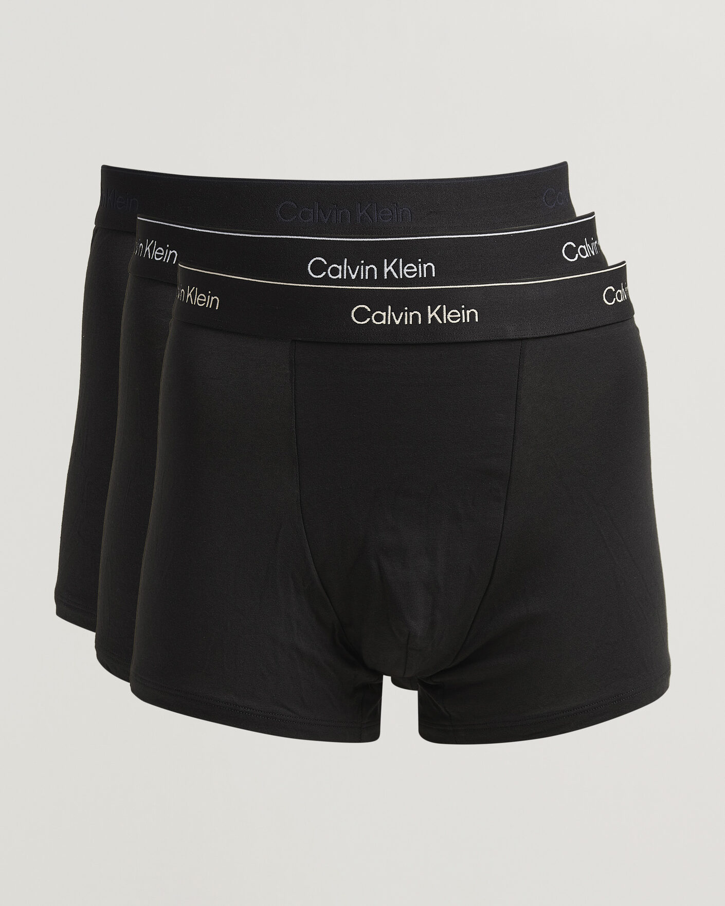 Herre | Undertøj | Calvin Klein | 3-Pack Icon Cotton Stretch Relaxed Trunk Black