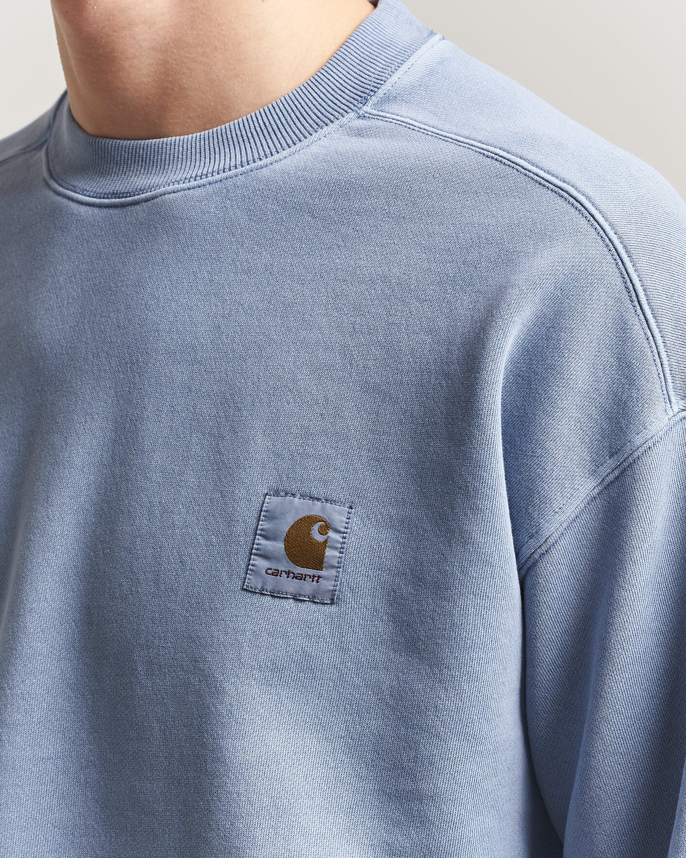 Herre | Trøjer | Carhartt WIP | Nelson Sweatshirt Gentle Blue