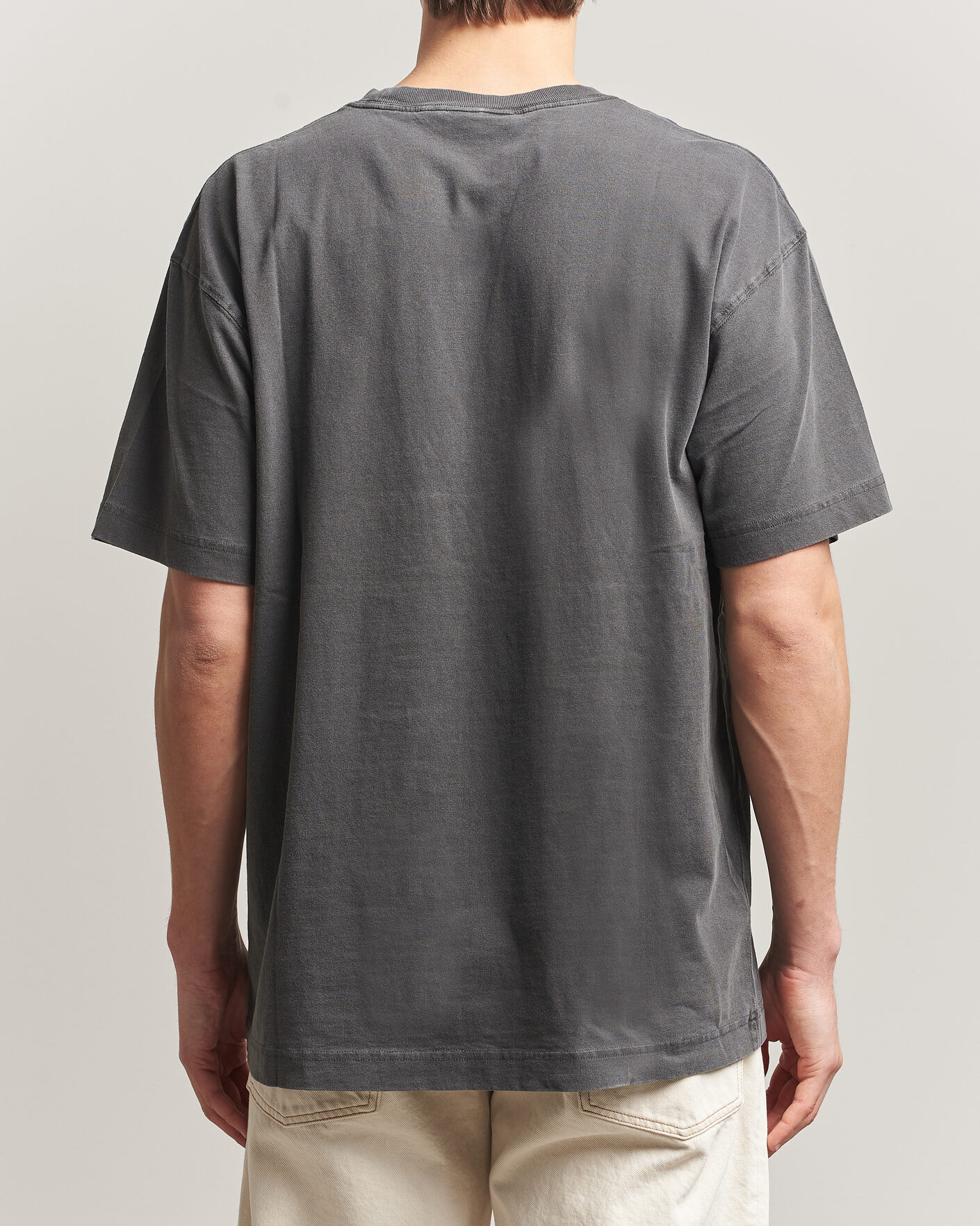 Herre | T-Shirts | Carhartt WIP | Nelson Cotton T-Shirt Black