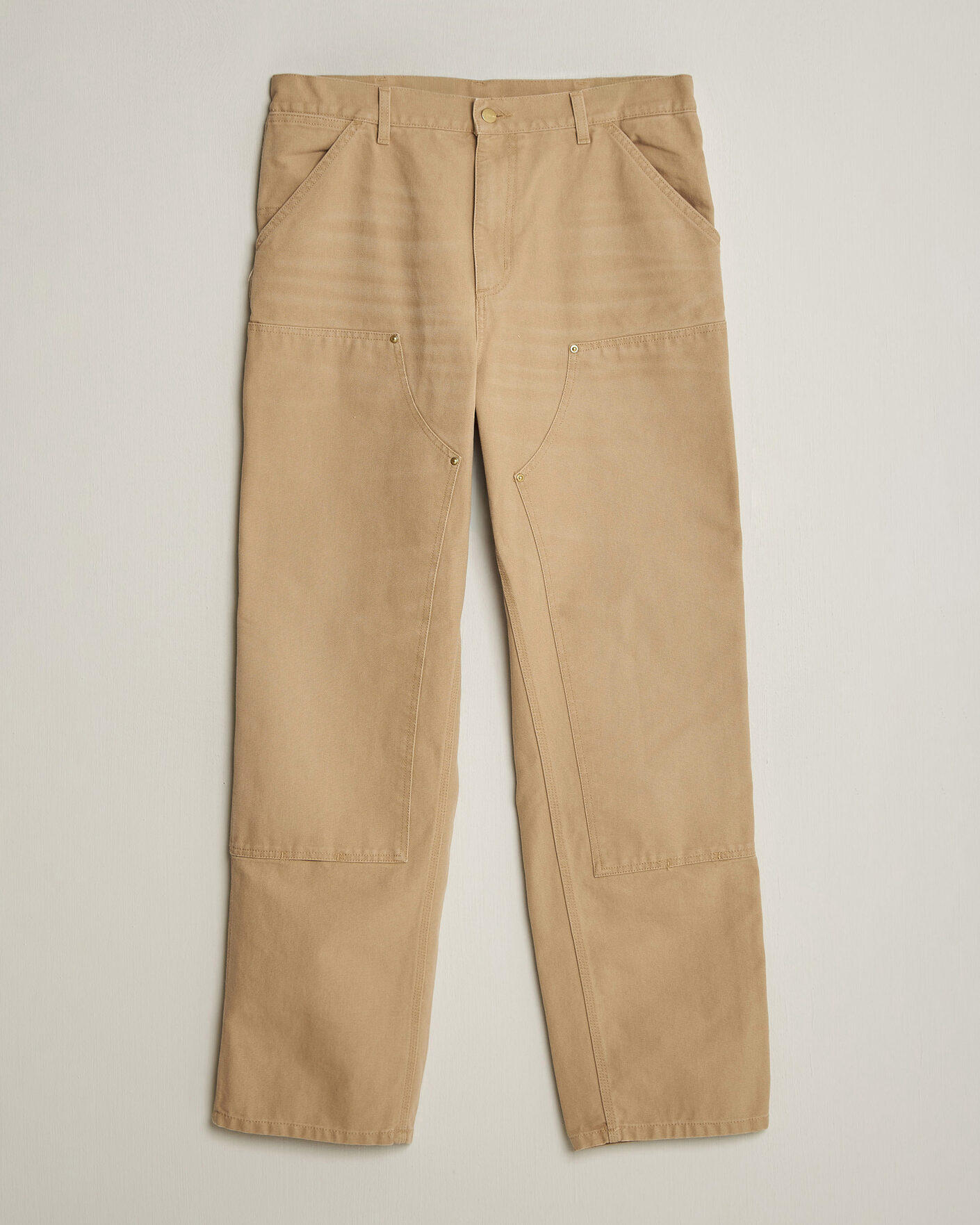 Herre | Bukser | Carhartt WIP | Double Knee Pants Dusty Age Brown