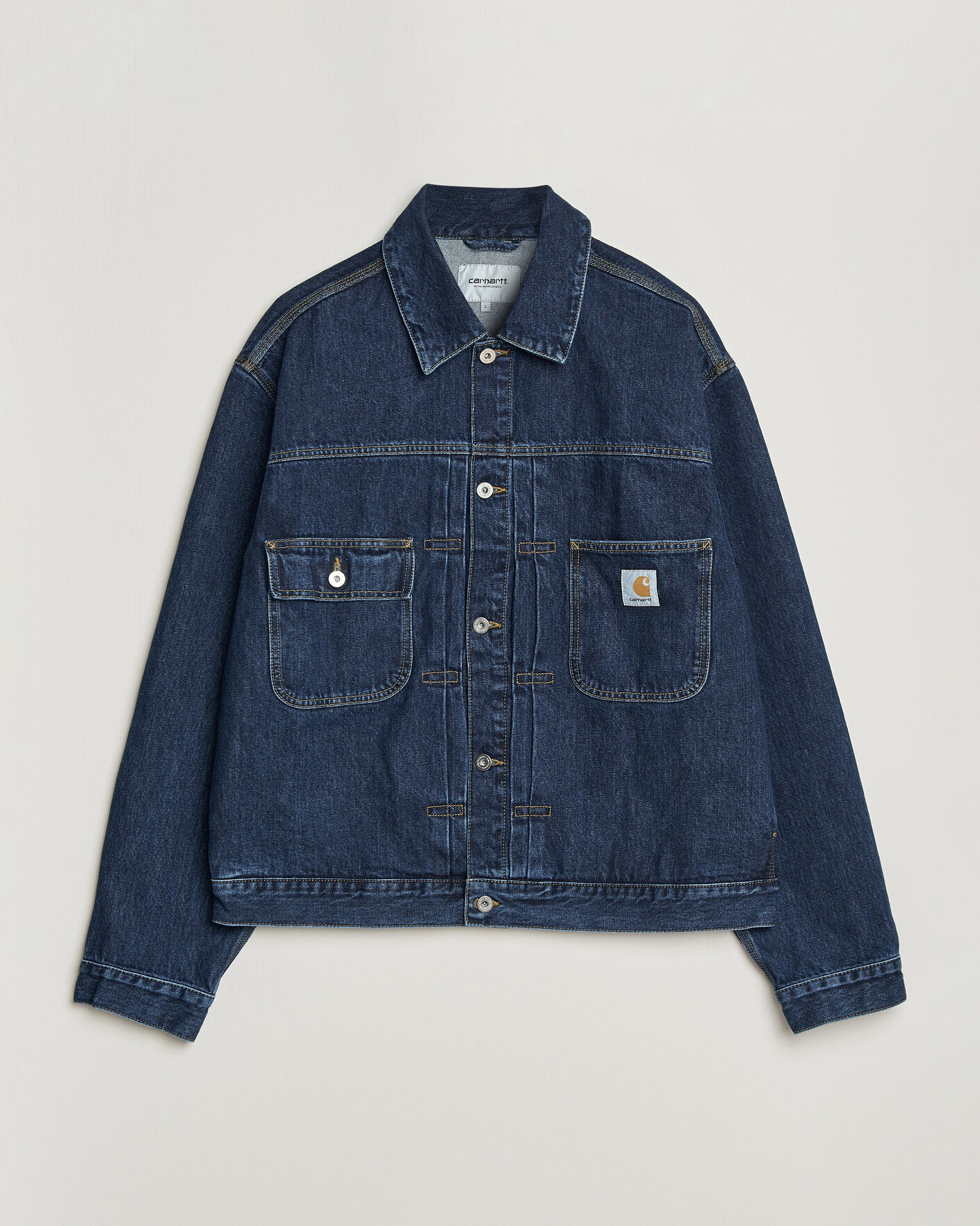 Herre | Jakker | Carhartt WIP | Belmar Denim Jacket Blue Stone Wash