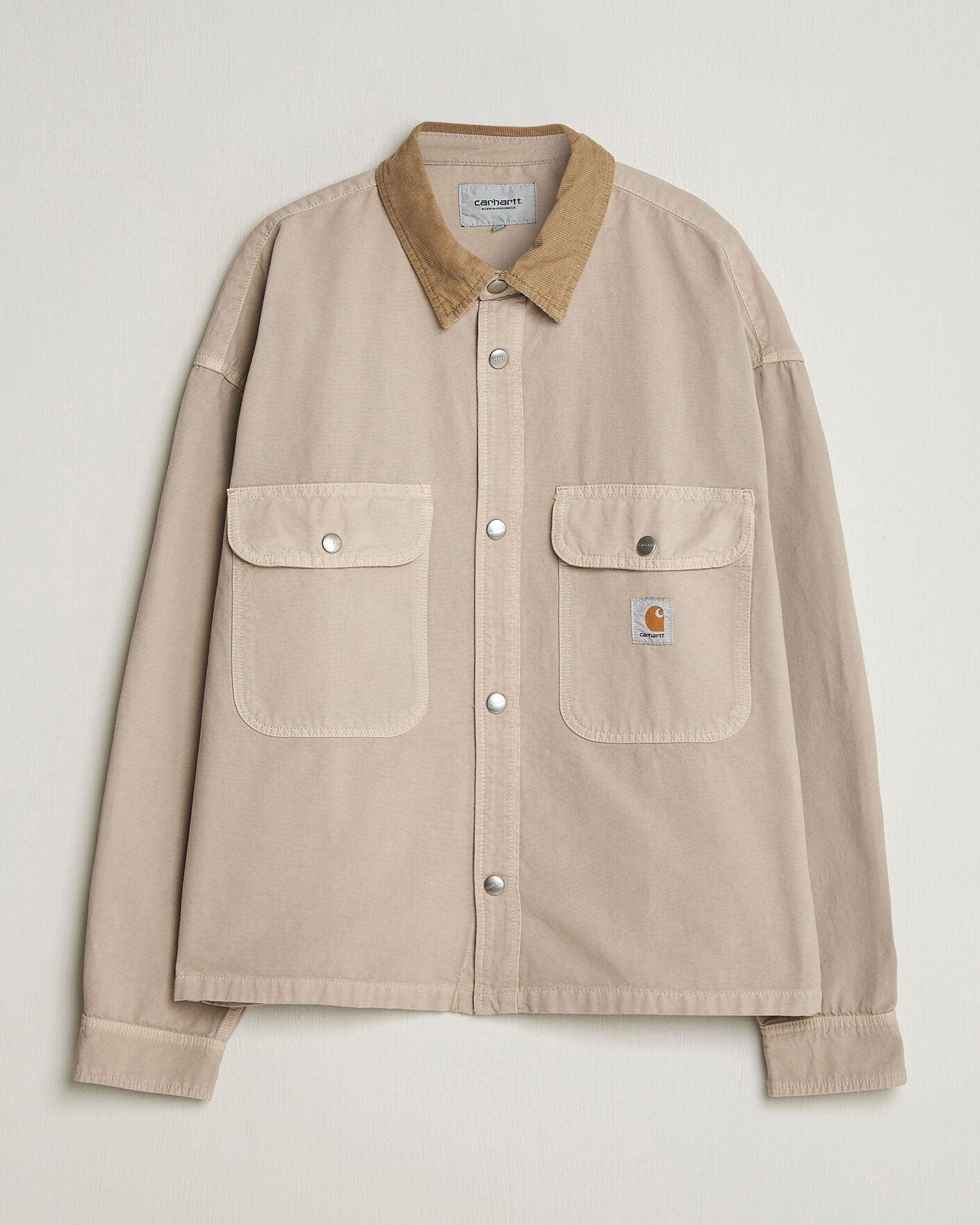 Herre | Jakker | Carhartt WIP | Prescott Shirt Jacket Beige