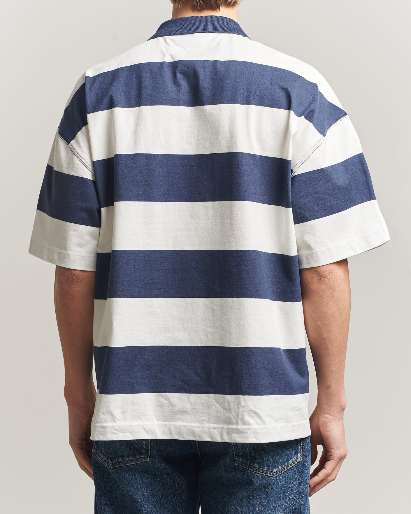 Herre | Polotrøjer | Carhartt WIP | Delrey Polo Blue Stripe