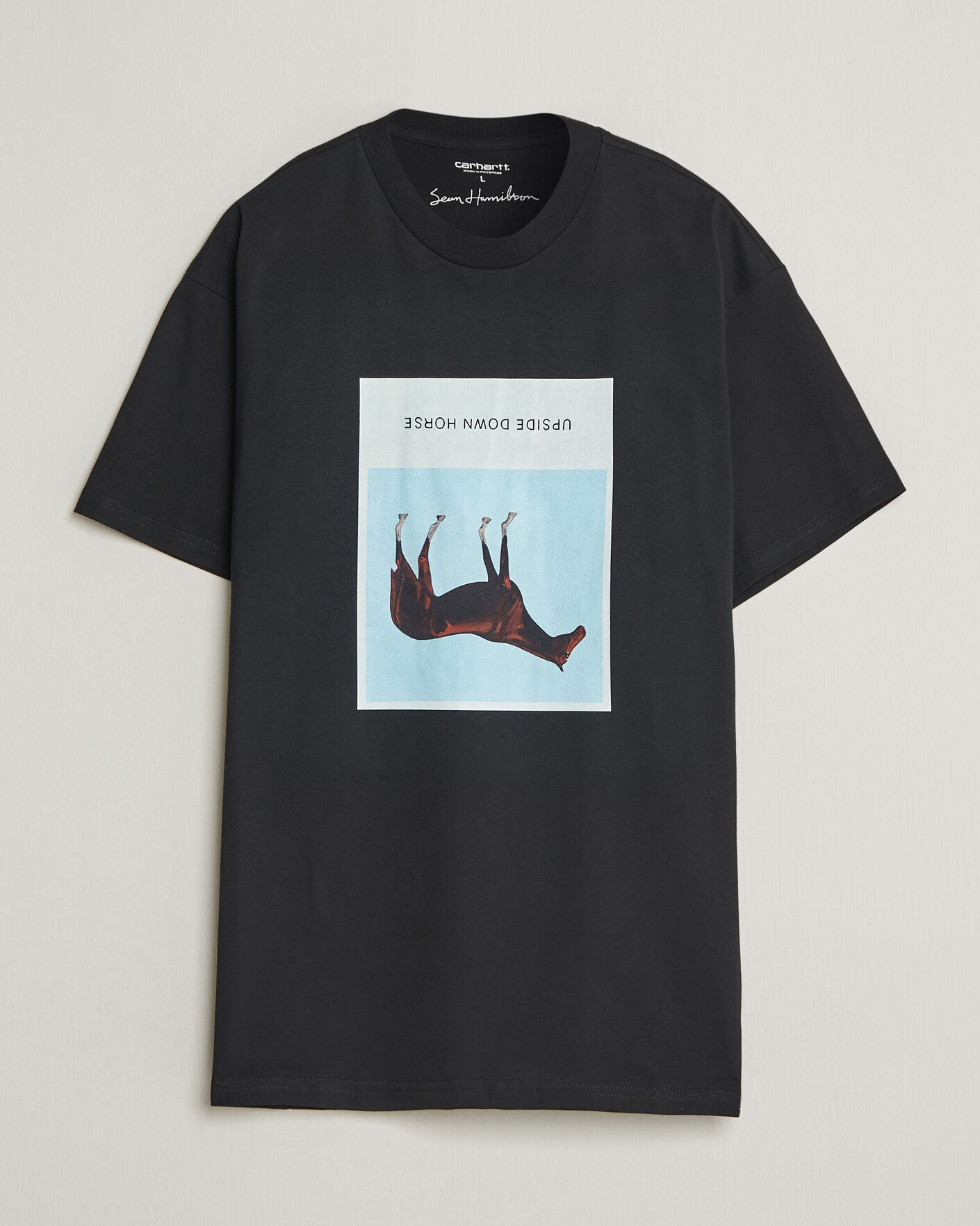 Herre | T-Shirts | Carhartt WIP | Sean Hamilton 02 T-Shirt Black