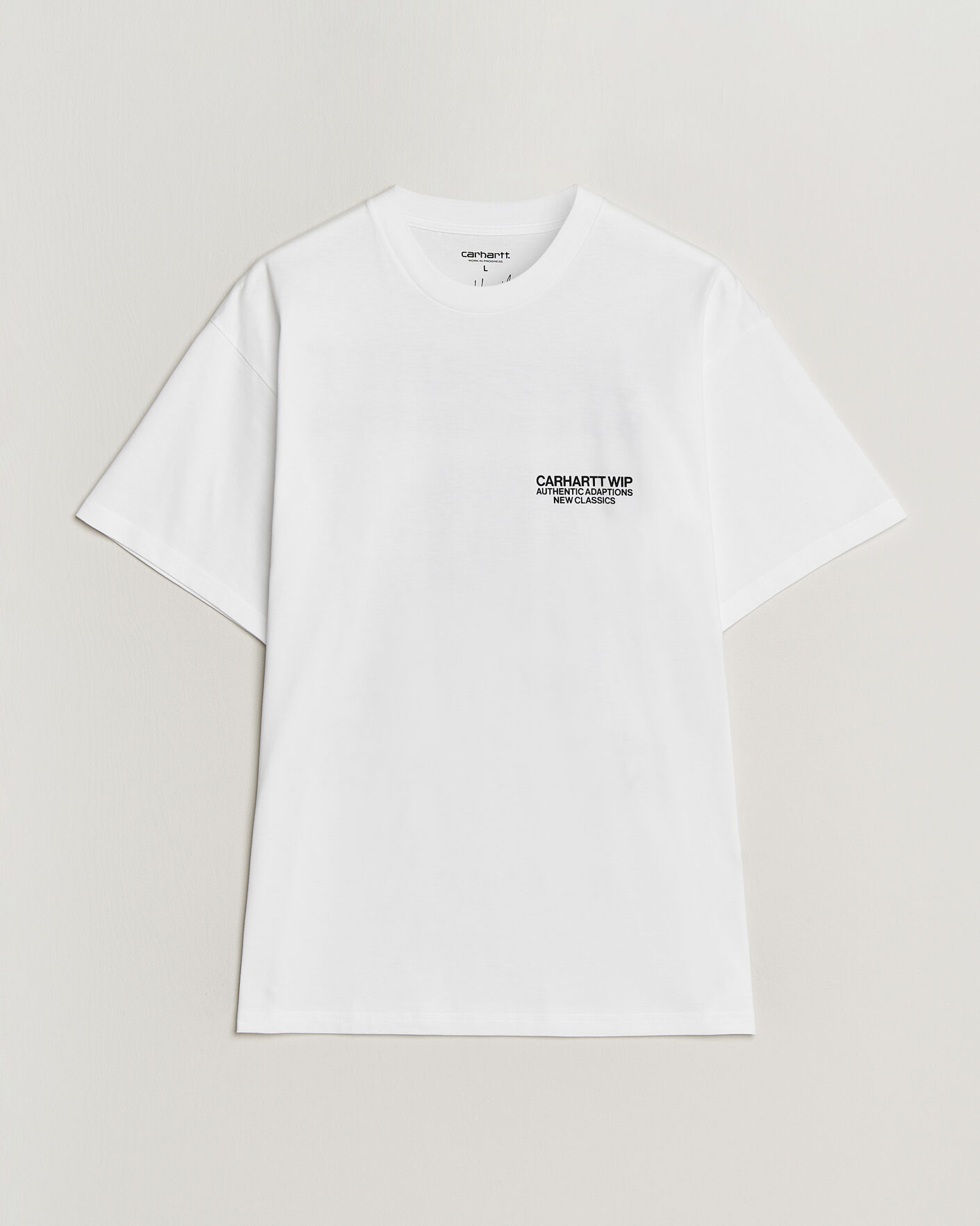 Herre | T-Shirts | Carhartt WIP | Sean Hamilton 03 T-Shirt White