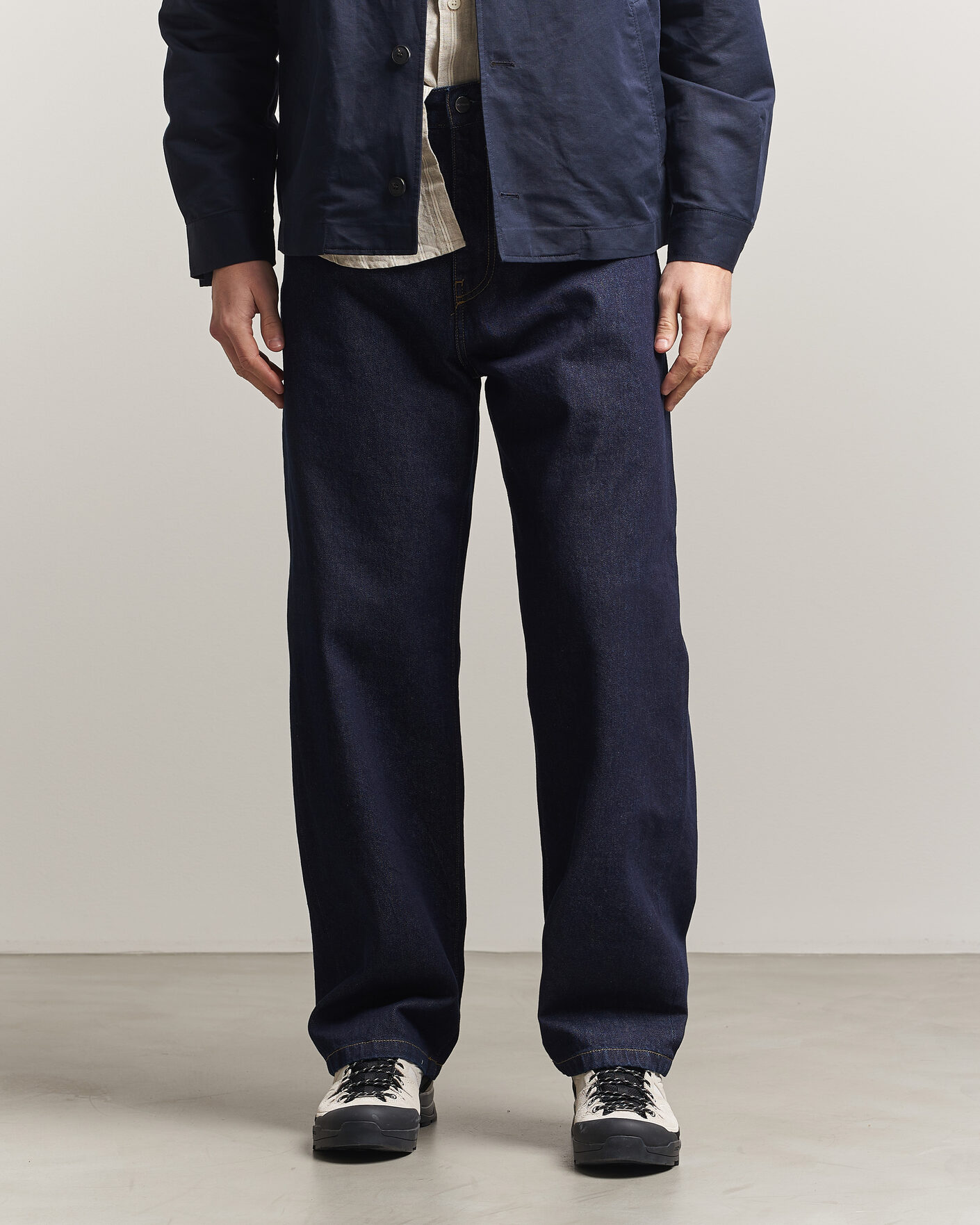 Herre | Jeans | Carhartt WIP | Landon Pant Robertson Denim Blue Rinsed