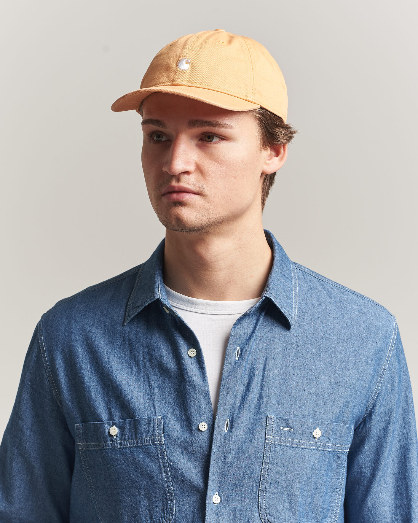 Herre | Hatte & kasketter | Carhartt WIP | Madison Logo Cap Gentle Orange