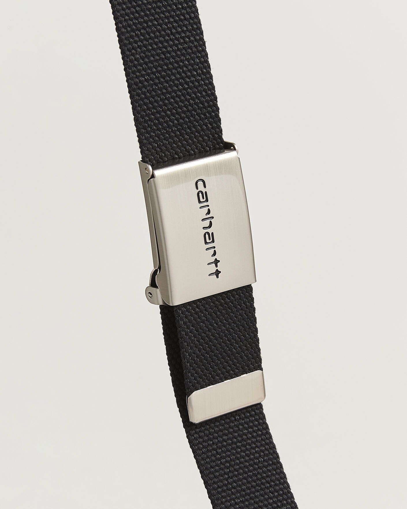 Herre | Bælter | Carhartt WIP | Clip Belt Chrome Black