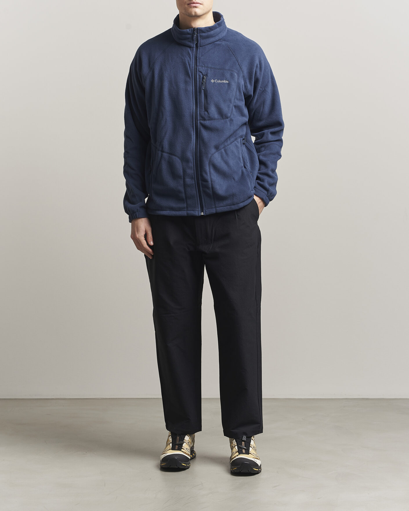 Herre | Trøjer | Columbia | Fast Trek Full Zip Fleece Navy