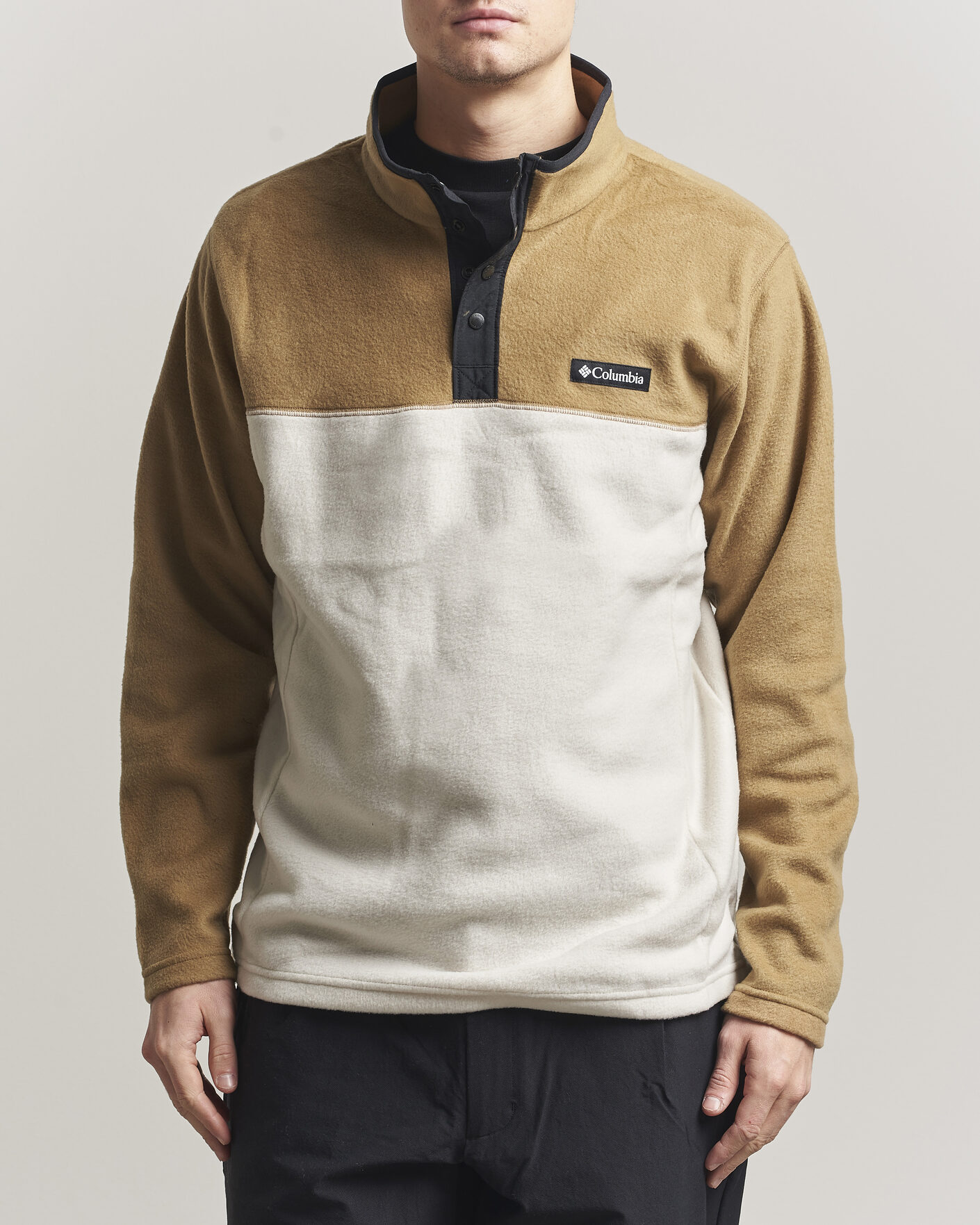 Herre | Trøjer | Columbia | Steens Mountain Half Zip 2.0 Fleece Dark Stone/Delta