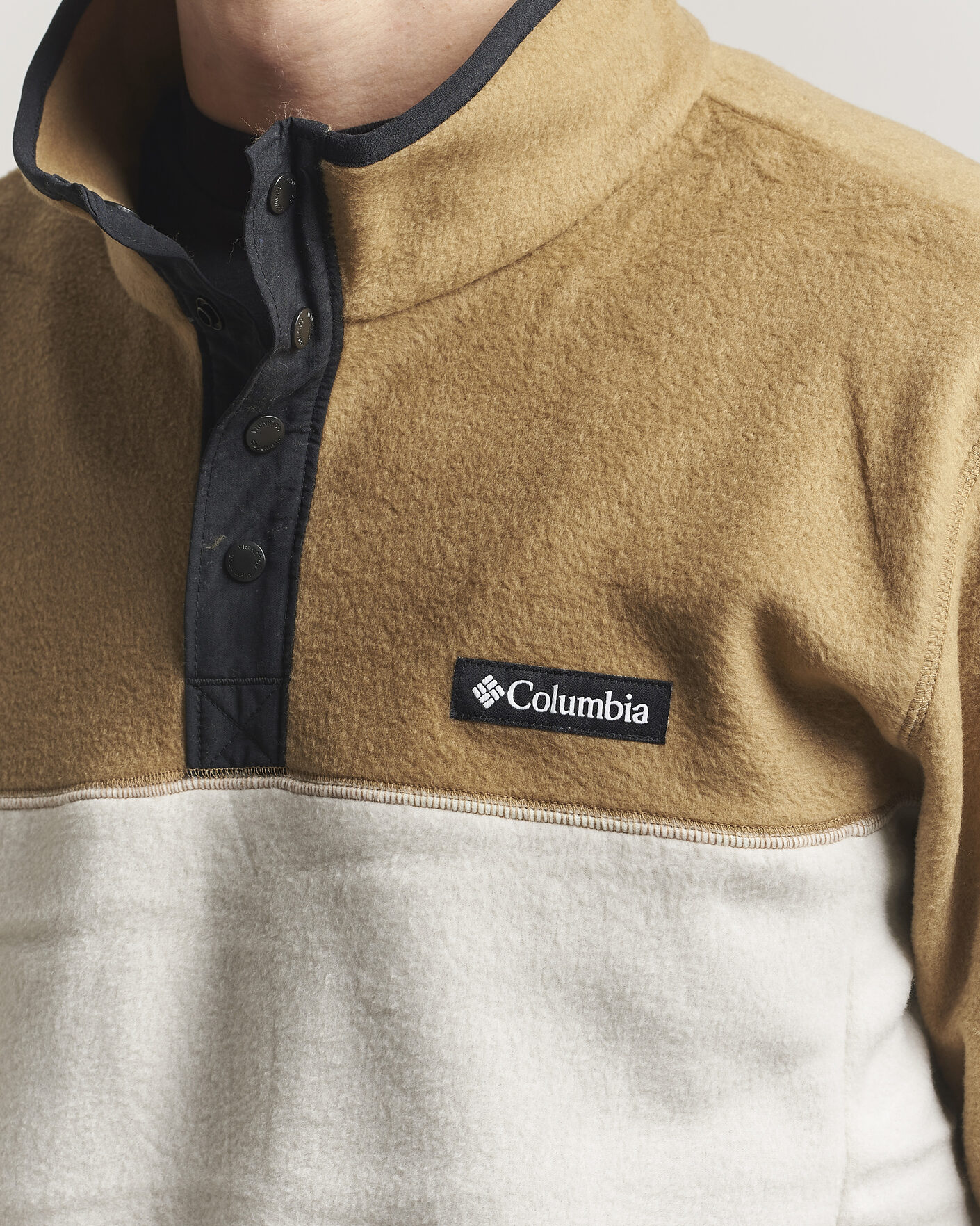 Herre | Trøjer | Columbia | Steens Mountain Half Zip 2.0 Fleece Dark Stone/Delta