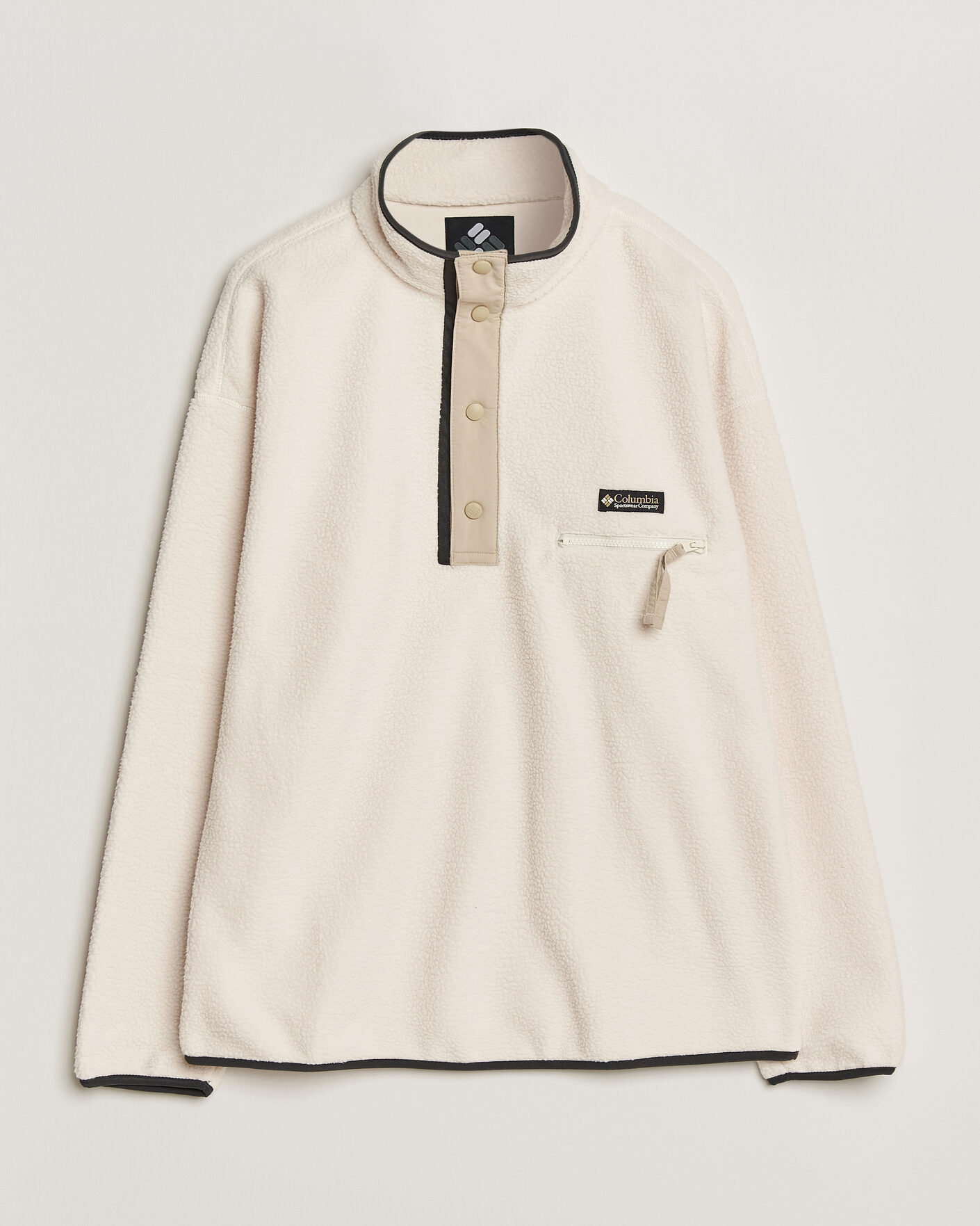 Herre | Trøjer | Columbia | Helvetia II Half Snap Fleece Chalk