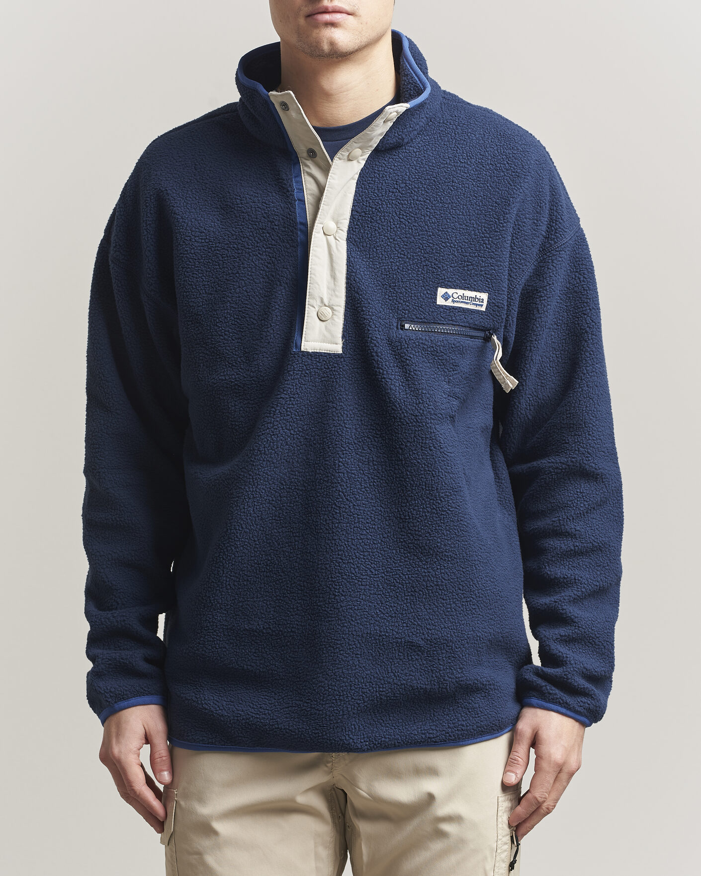 Herre | Trøjer | Columbia | Helvetia II Half Snap Fleece Navy