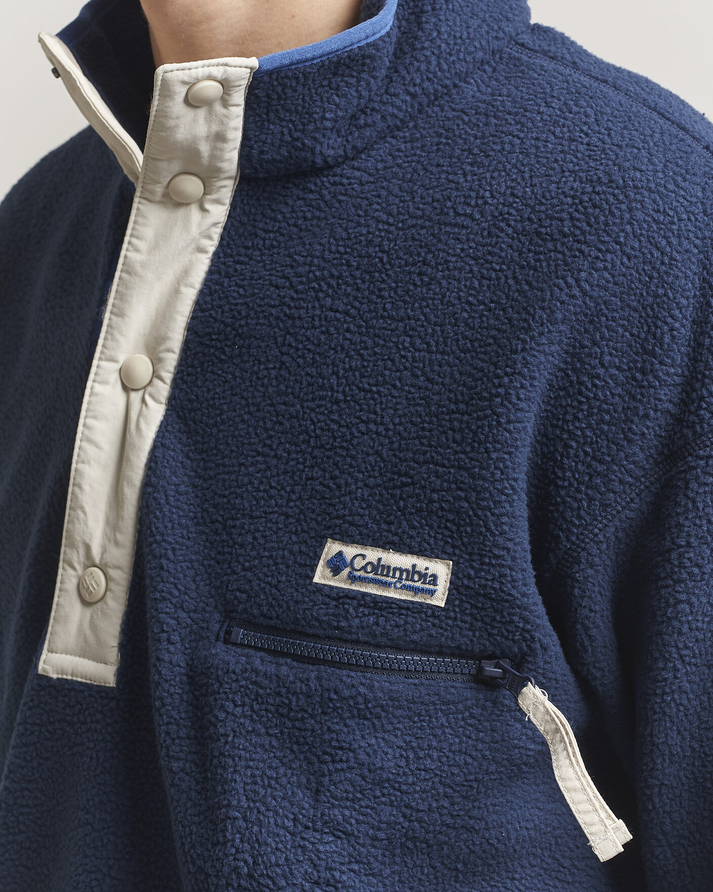Herre | Trøjer | Columbia | Helvetia II Half Snap Fleece Navy