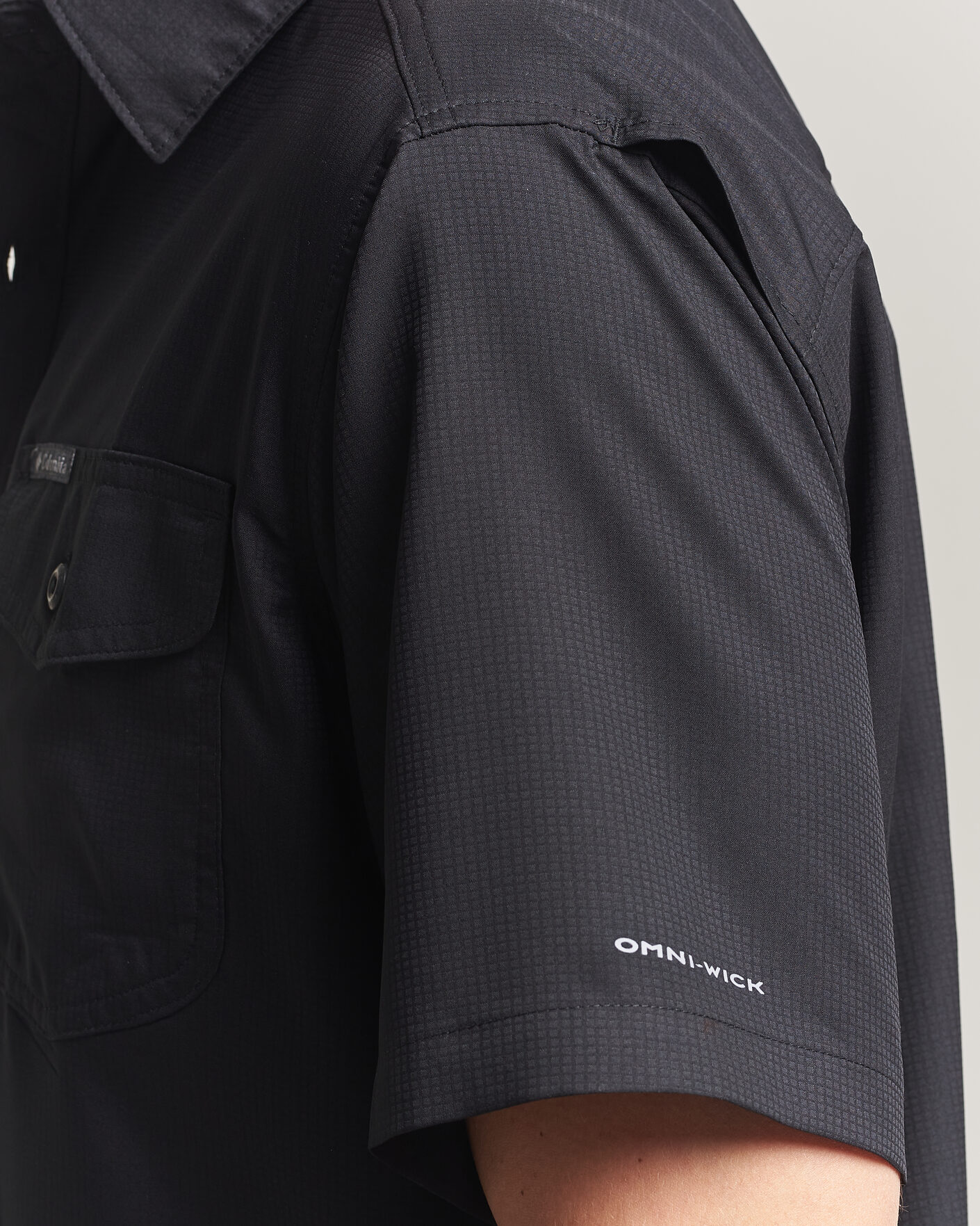 Herre | Skjorter | Columbia | Utilizer II Short Sleeve Ripstop Shirt Black