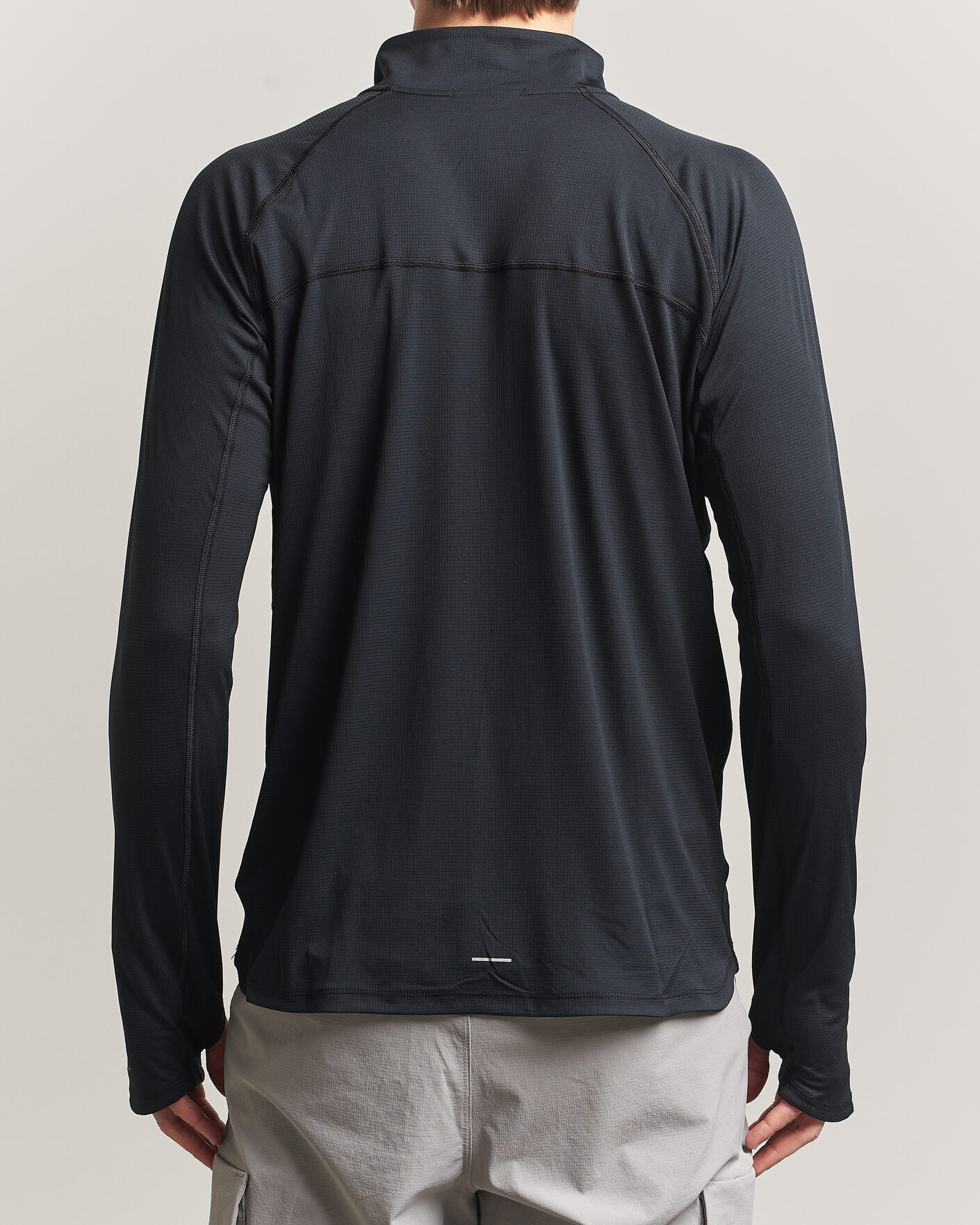 Herre | T-Shirts | Columbia | Stealth Spring Half-Zip T-Shirt Black