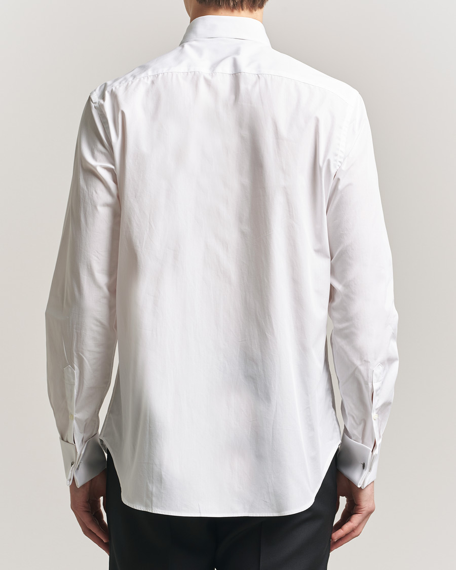 Herre | Skjorter | Canali | Classic Black Studs Tuxedo Shirt White