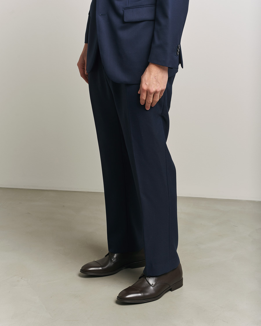 Herre | Derbys | Canali | Rubber Sole Derby Brown Calf