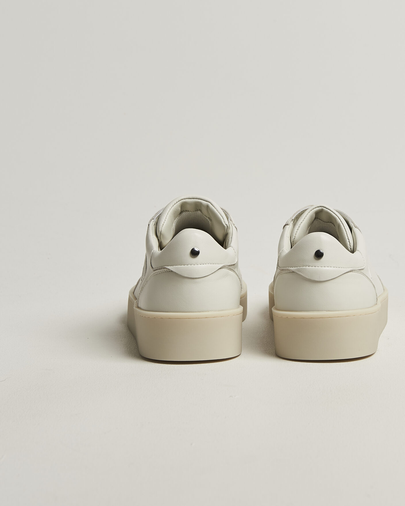 Herre | Sneakers | Canali | Plain Sneaker White